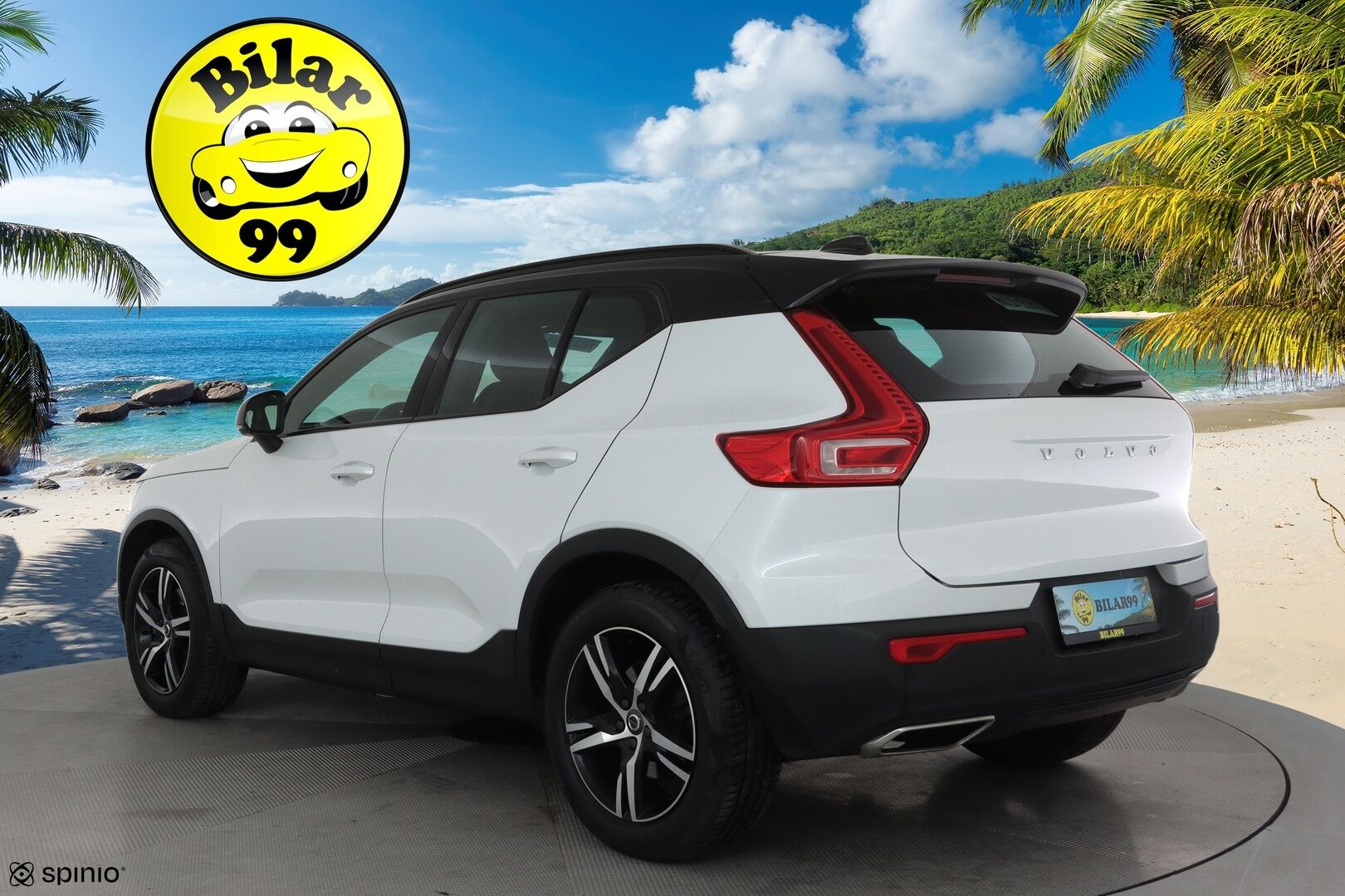 Volvo XC40 2019 D4 AWD Geartronic R-Design **Adapt.vakkari / P.kamera / Full LED / Koukku / Navi / Muistipenkki** - Webasto / Sähköpenkit / Mustat nahat / Digimittaristo / BLIS / Merkkihuollettu