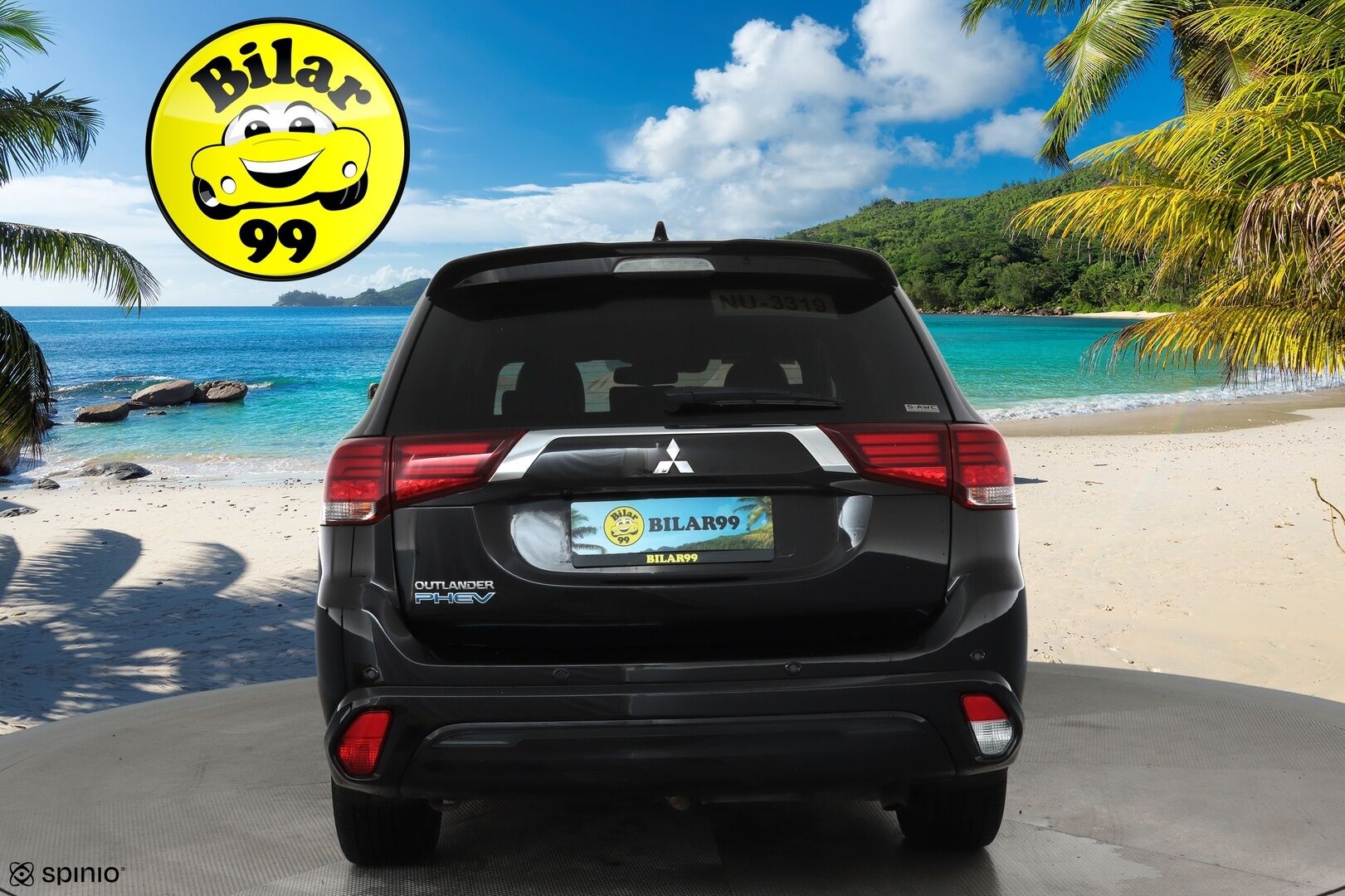 MITSUBISHI OUTLANDER PHEV 2020 S-Edition 4WD 5P **Adapt.vakkari / P.kamera / Kattoluukku / Sähköpenkki / Timanttinahat / LED / Navi** - Kahdet renkaat aluvanteilla / Ratin lämmitin / Tuulilasin lämmitin / KeylessGo