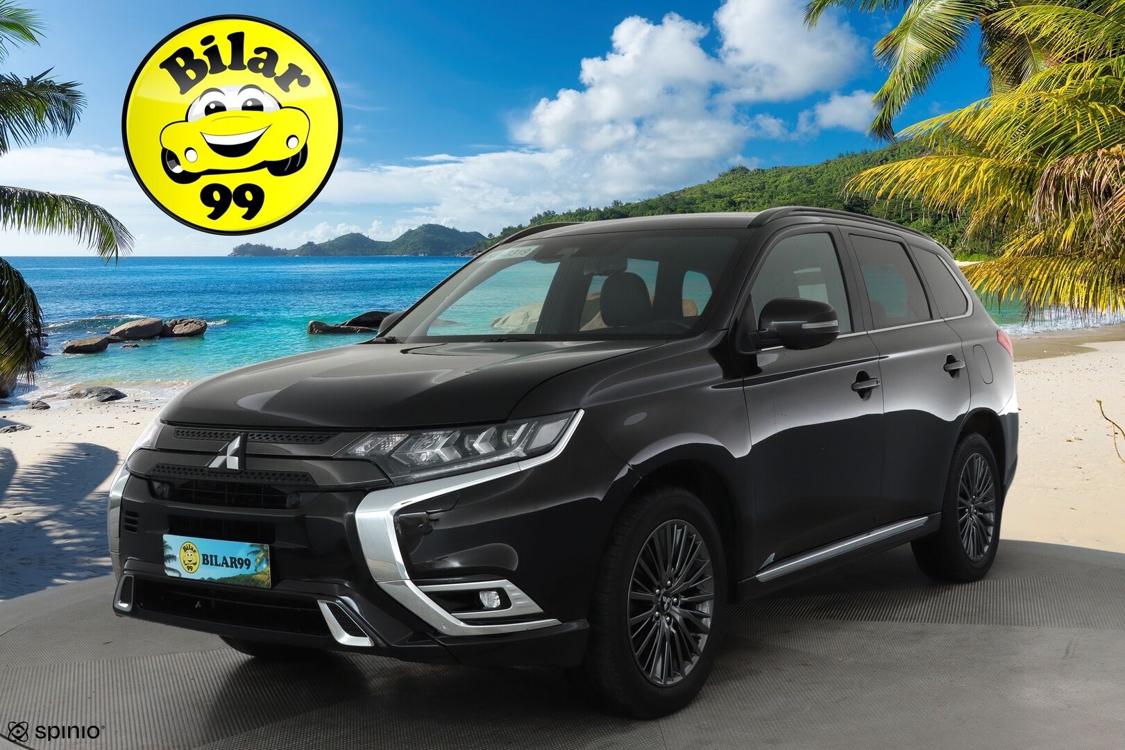 MITSUBISHI OUTLANDER PHEV 2020 S-Edition 4WD 5P **Adapt.vakkari / P.kamera / Kattoluukku / Sähköpenkki / Timanttinahat / LED / Navi** - Kahdet renkaat aluvanteilla / Ratin lämmitin / Tuulilasin lämmitin / KeylessGo