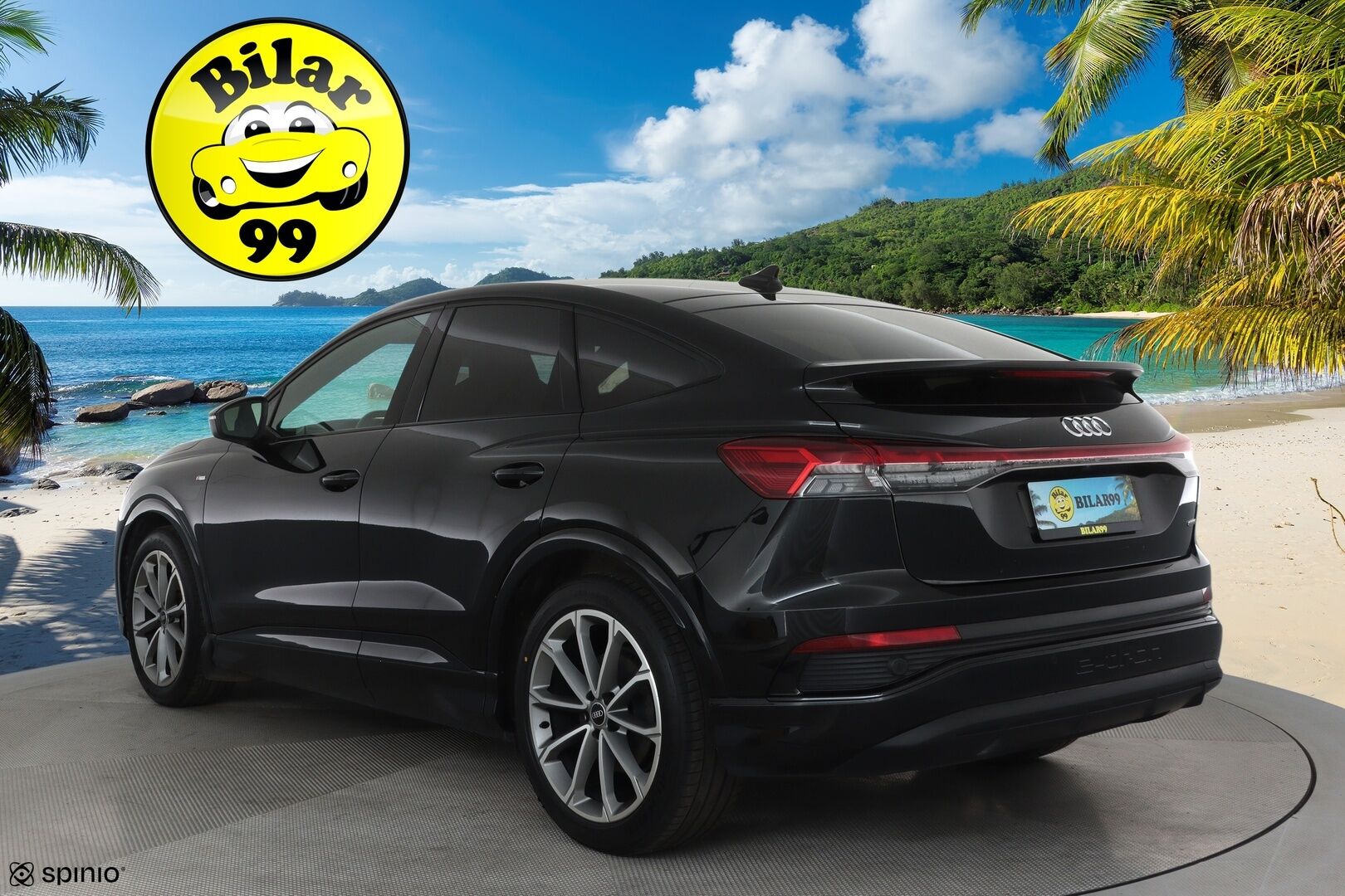 AUDI Q4 E-TRON 2022 50 e-tron quattro Sportback S-Line *ACC / SONOS / HUD / Muistipenkki / P.kamera / Matrix LED* - KATSO KAMPANJAHINTA S-Line! / SoH 92,7% / Juuri huollettu / Lämpöpumppu - HULLU BLACKWEEK KORKOTARJOUS 2,49%