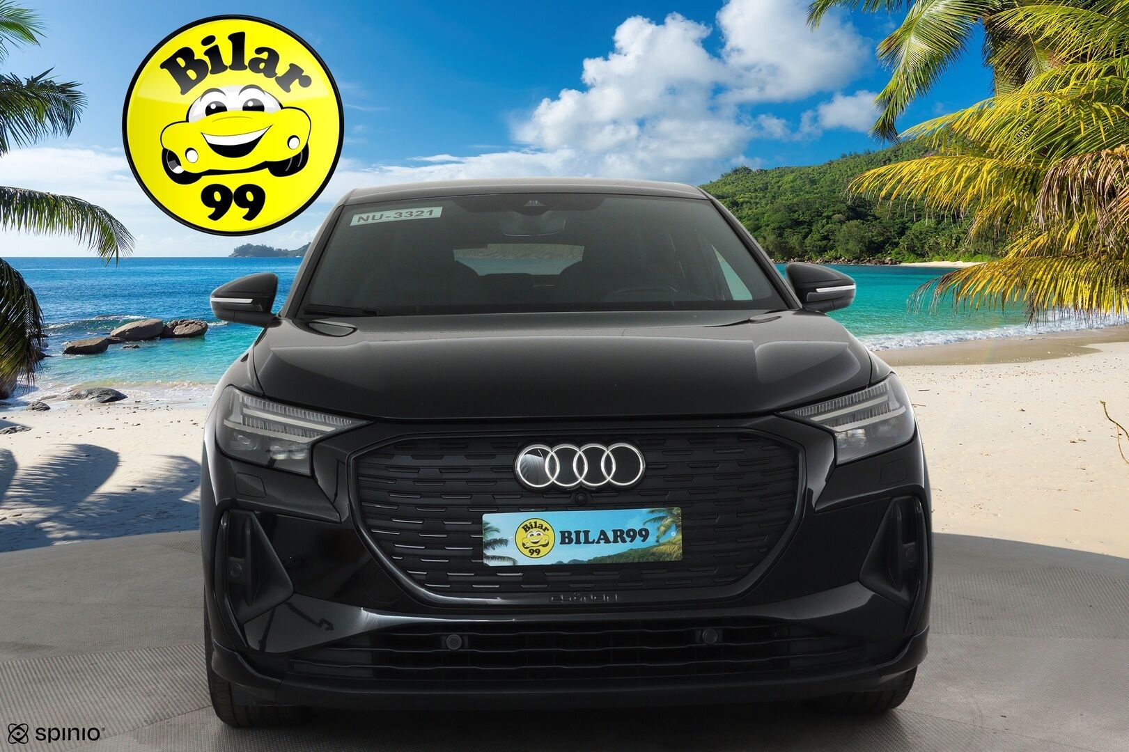 AUDI Q4 E-TRON 2022 50 e-tron quattro Sportback S-Line *ACC / SONOS / HUD / Muistipenkki / P.kamera / Matrix LED* - KATSO KAMPANJAHINTA S-Line! / SoH 92,7% / Juuri huollettu / Lämpöpumppu - HULLU BLACKWEEK KORKOTARJOUS 2,49%