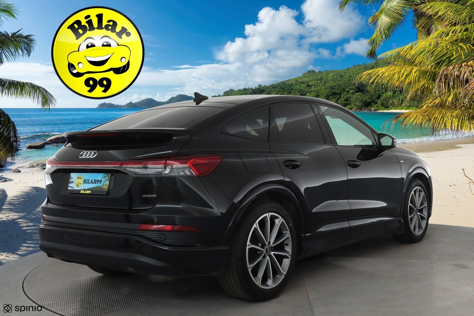 AUDI Q4 E-TRON 2022 50 e-tron quattro Sportback S-Line **Adapt.vakkari / SONOS / HUD / Muistipenkki / P.kamera / Matrix LED** - 3,99 % KORKOTARJOUS TÄHÄN AUTOON 31.8. ASTI! - KeylessGo / Sportti sähköpenkit / Digimittaristo / Navi / Puolinahat / Lämpöpumppu / Ratin lämmitin 