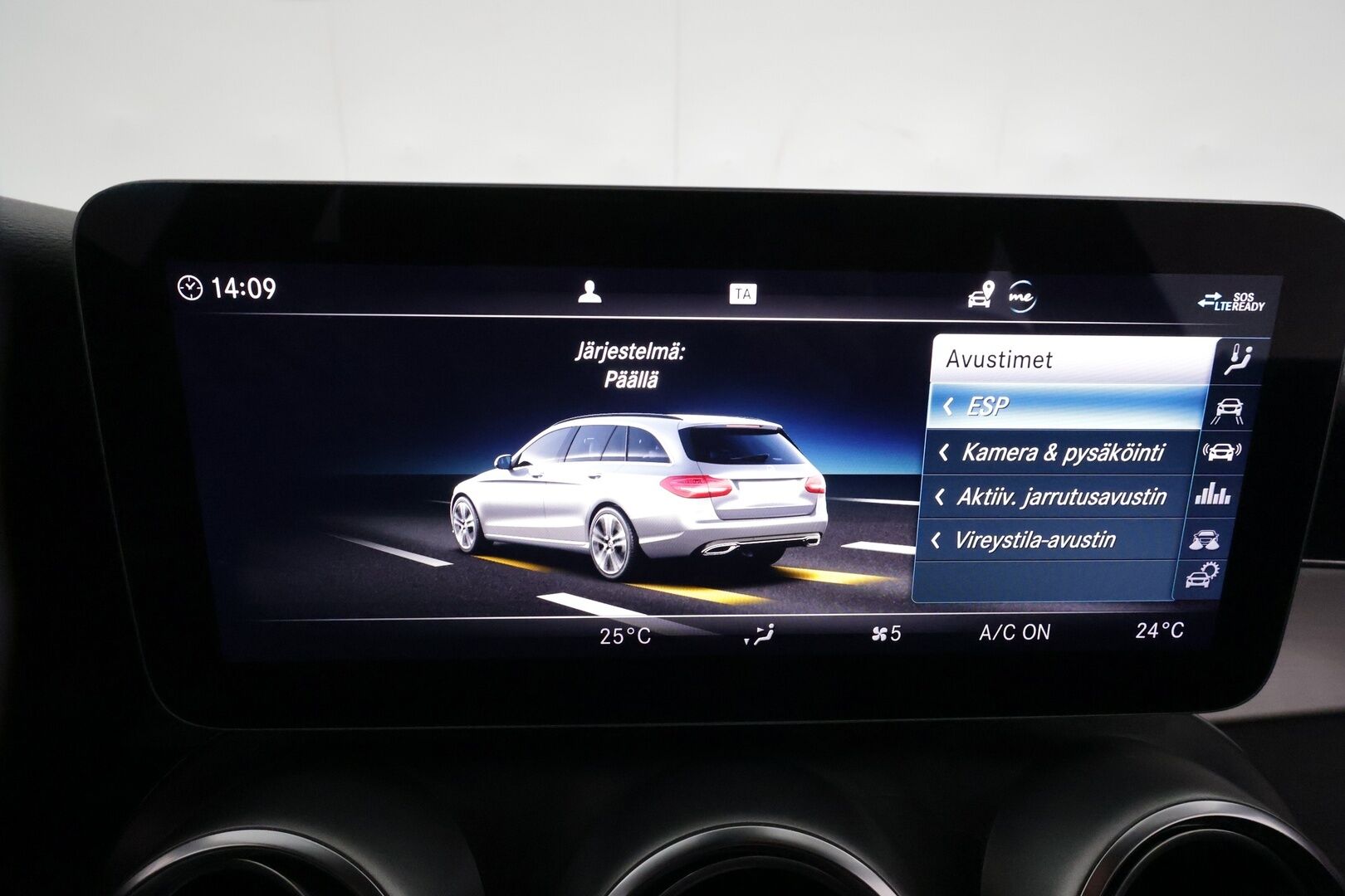 MERCEDES-BENZ C 2019 220 d 4Matic T A Business AMG **Multibeam / Webasto / Vakkari / Koukku / Peruutuskamera / Navigointi / Sporttipenkit** - Kahdet Renkaat