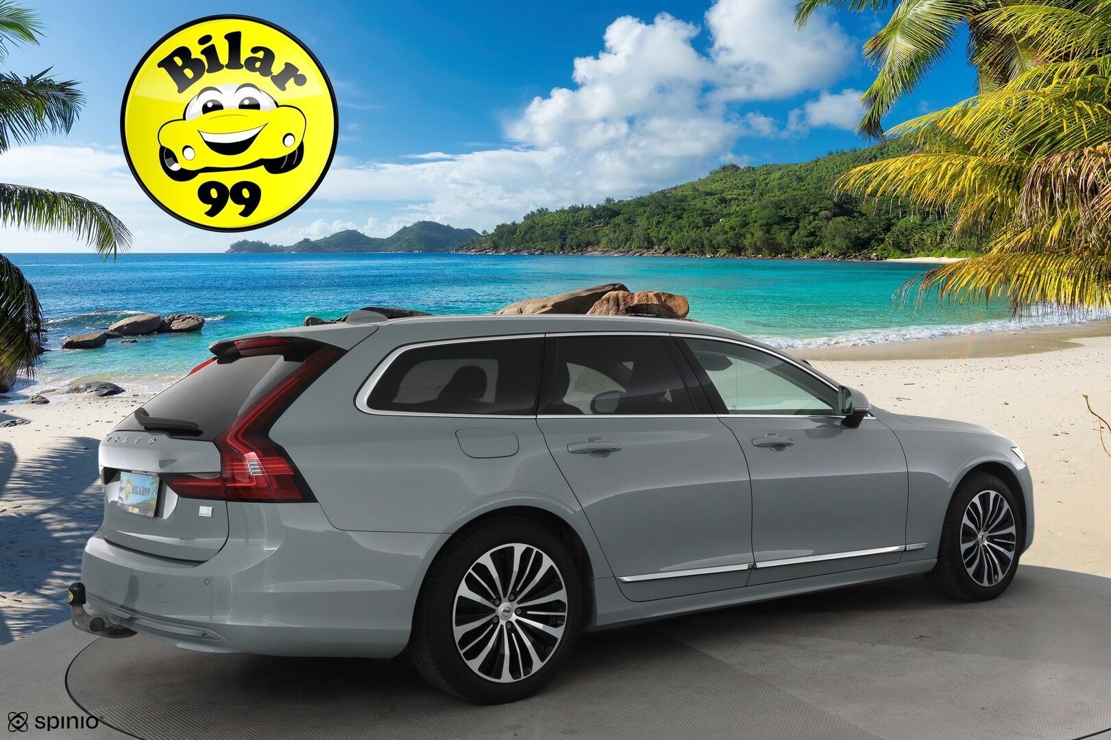 Volvo V90 2024 T6 Long Range AWD Core **Adapt.vakkari / BLIS / Koukku / P.kamera / Full LED / Facelift** - 3,99 % KORKOTARJOUS TÄHÄN AUTOON 31.8. ASTI! - Merkkihuollettu / Penkinlämmittimet takana / Ratinlämmitin / Navi / Mustat nahat 