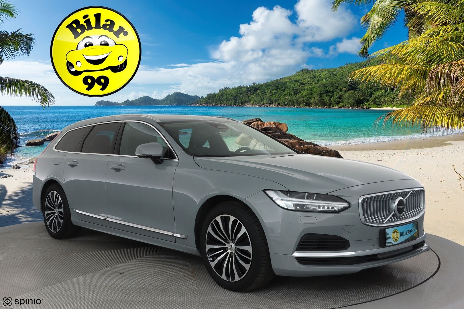 Volvo V90 2024 T6 Long Range AWD Core **Adapt.vakkari / BLIS / Koukku / P.kamera / Full LED / Facelift** - 3,99 % KORKOTARJOUS TÄHÄN AUTOON 31.8. ASTI! - Merkkihuollettu / Penkinlämmittimet takana / Ratinlämmitin / Navi / Mustat nahat 