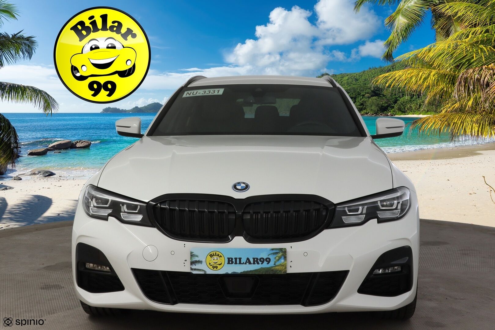 BMW 330 2022 G21 Touring 330e xDrive A M Sport **ACC / HiFi / LED-valot / P.Tutkat / Sporttipenkit / Digimittaristo / Kaistavahti** - Merkkihuollettu! - HULLU BLACKWEEK KORKOTARJOUS 2,49%