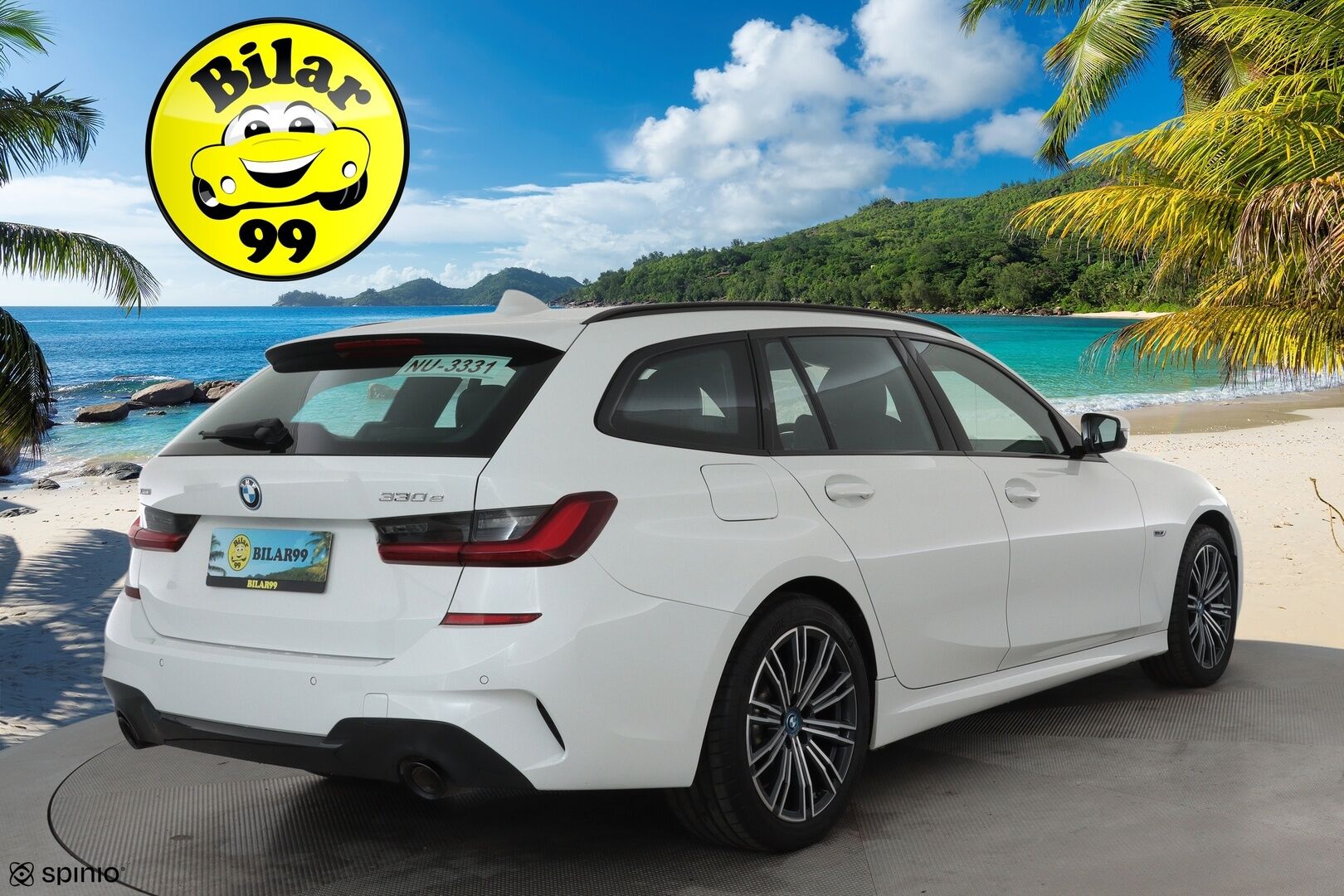 BMW 330 2022 G21 Touring 330e xDrive A M Sport **ACC / HiFi / LED-valot / P.Tutkat / Sporttipenkit / Digimittaristo / Kaistavahti** - 3,99 % KORKOTARJOUS TÄHÄN AUTOON 31.8. ASTI! - Merkkihuollettu!
