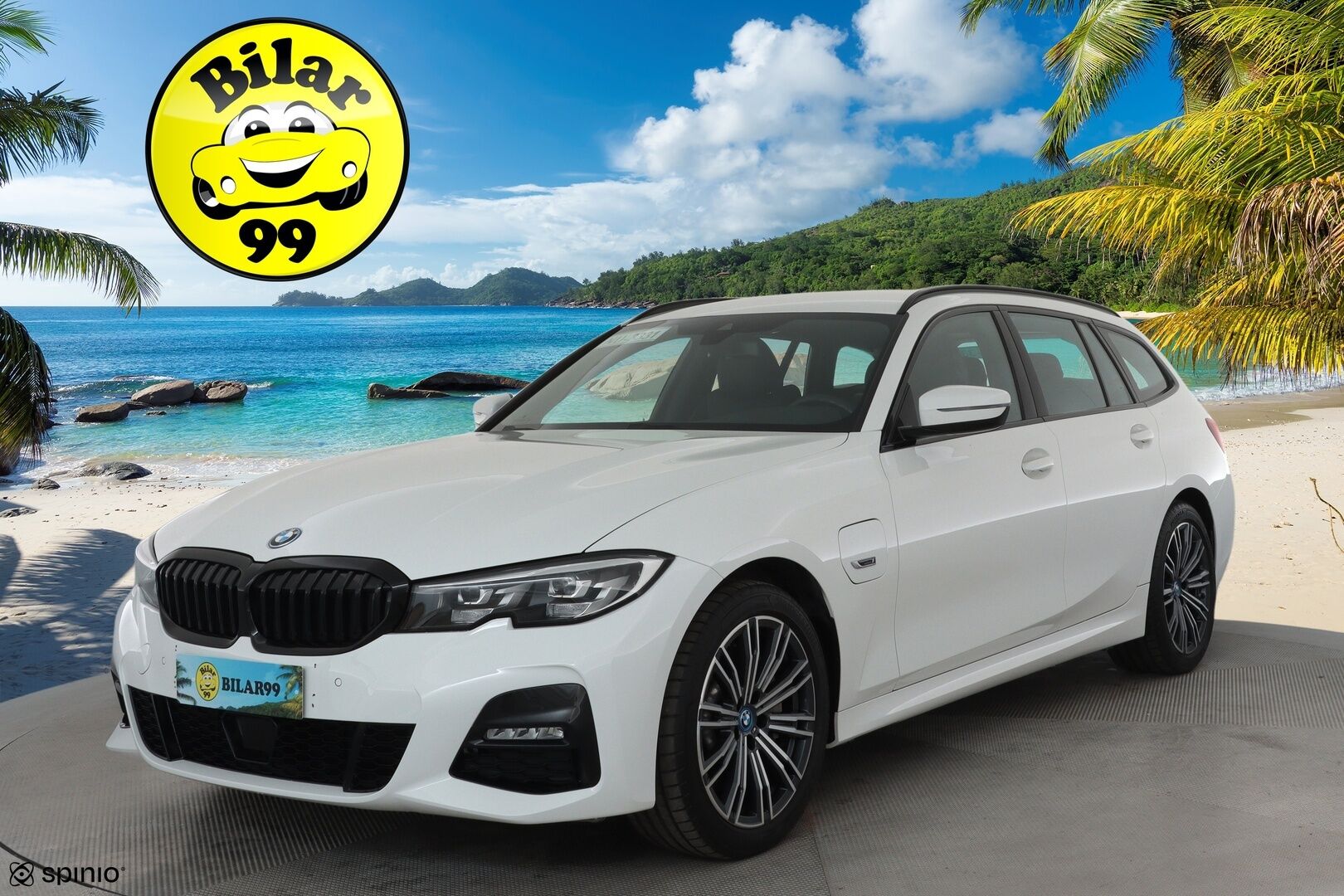BMW 330 2022 G21 Touring 330e xDrive A M Sport **ACC / HiFi / LED-valot / P.Tutkat / Sporttipenkit / Digimittaristo / Kaistavahti** - 3,99 % KORKOTARJOUS TÄHÄN AUTOON 31.8. ASTI! - Merkkihuollettu!