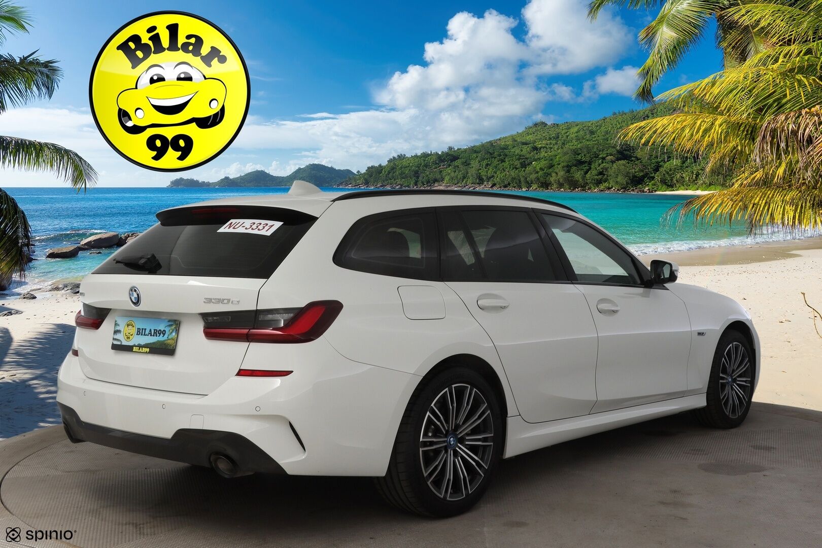 BMW 330 2022 G21 Touring 330e xDrive A M Sport **ACC / HiFi / LED-valot / P.Tutkat / Sporttipenkit / Digimittaristo / Kaistavahti** - Merkkihuollettu!