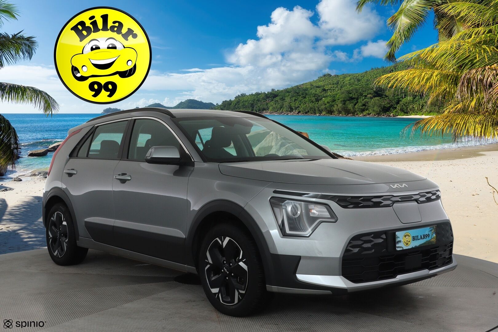 KIA NIRO 2023 204hv EX **ACC / Lämpöpumppu / P.kamera / Digimittaristo / Apple&Android / KeylessGo** - Merkkihuollettu / Akku kuntotarkastettu