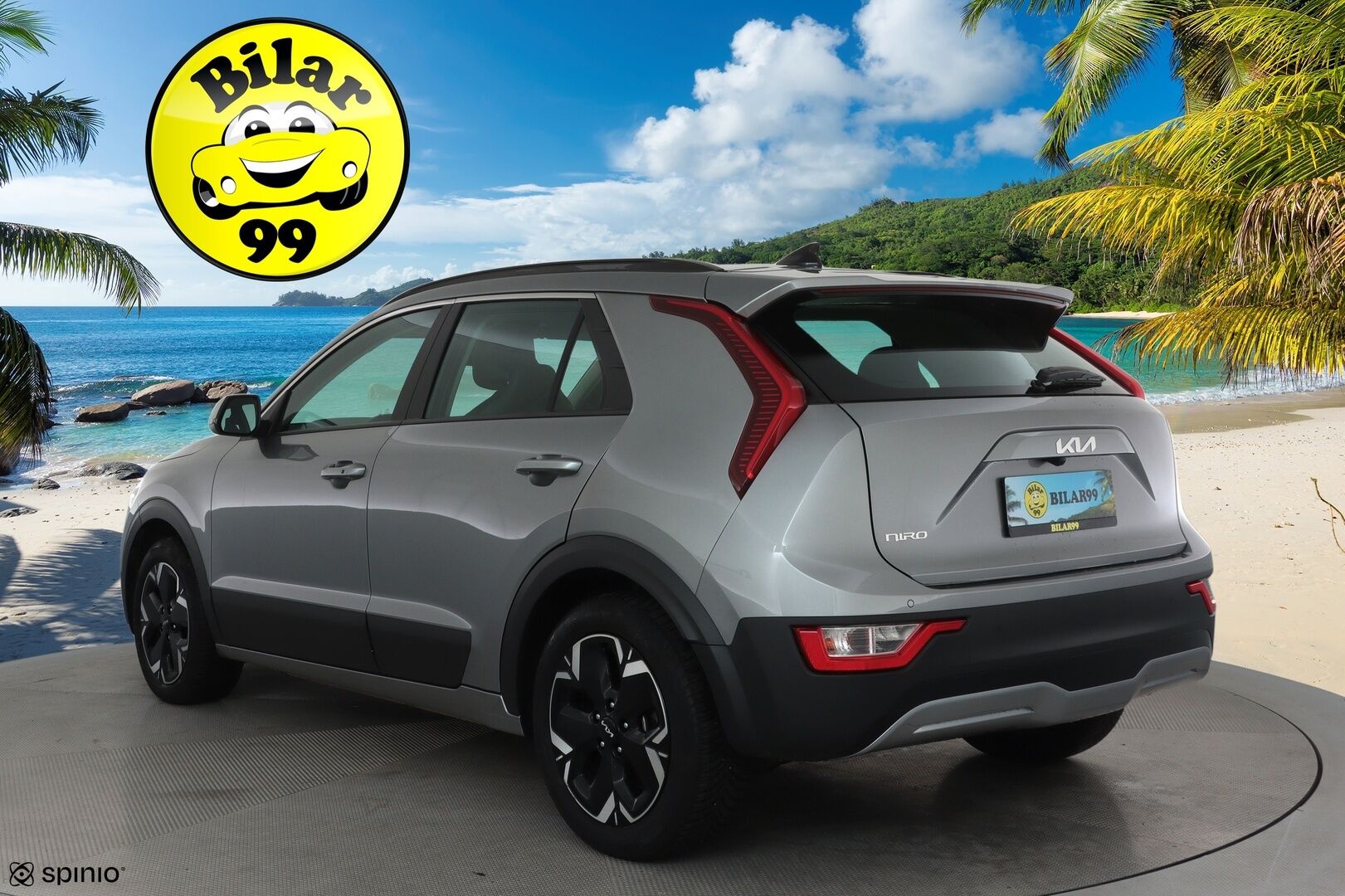 KIA NIRO 2023 204hv EX **ACC / Lämpöpumppu / P.kamera / Digimittaristo / Apple&Android / KeylessGo** - Merkkihuollettu / Akku kuntotarkastettu