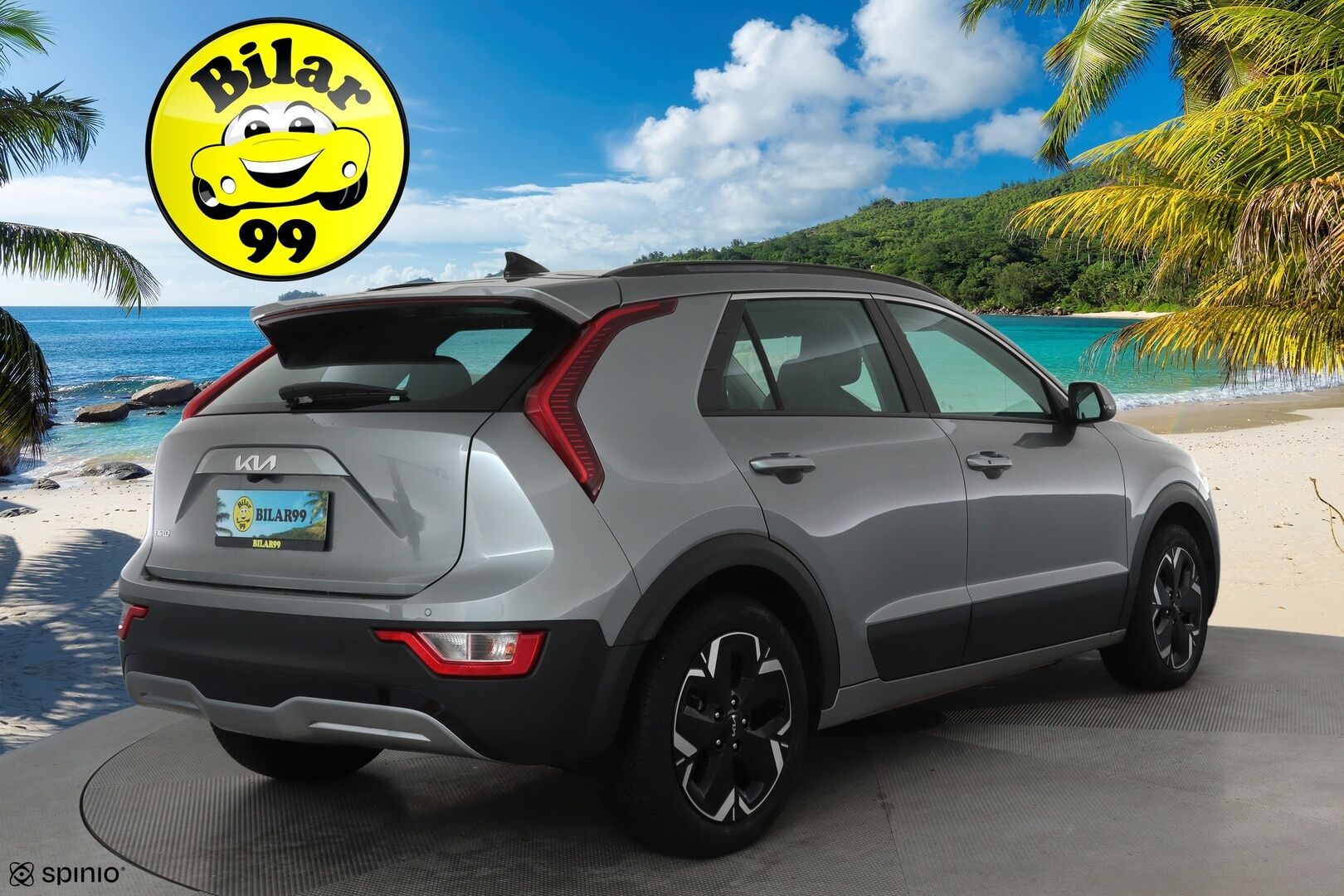 KIA NIRO 2023 204hv EX **ACC / Lämpöpumppu / P.kamera / Digimittaristo / Apple&Android / KeylessGo** - Merkkihuollettu / Akku kuntotarkastettu