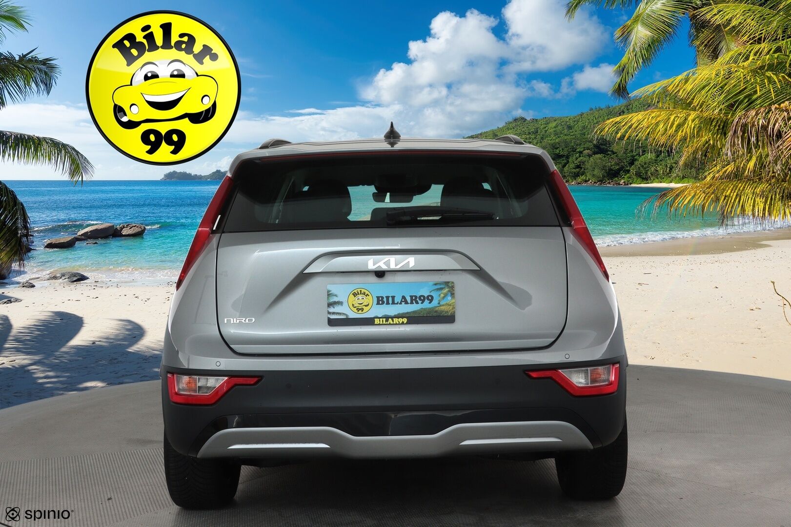 KIA NIRO 2023 204hv EX **ACC / Lämpöpumppu / P.kamera / Digimittaristo / Apple&Android / KeylessGo** - Merkkihuollettu / Akku kuntotarkastettu
