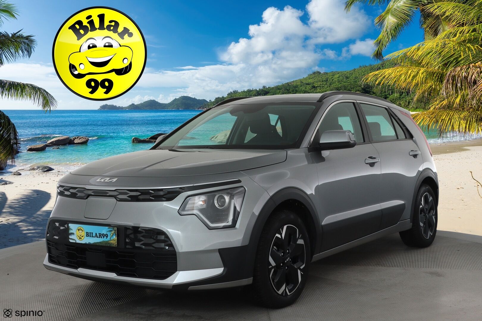 KIA NIRO 2023 204hv EX **ACC / Lämpöpumppu / P.kamera / Digimittaristo / Apple&Android / KeylessGo** - Merkkihuollettu / Akku kuntotarkastettu