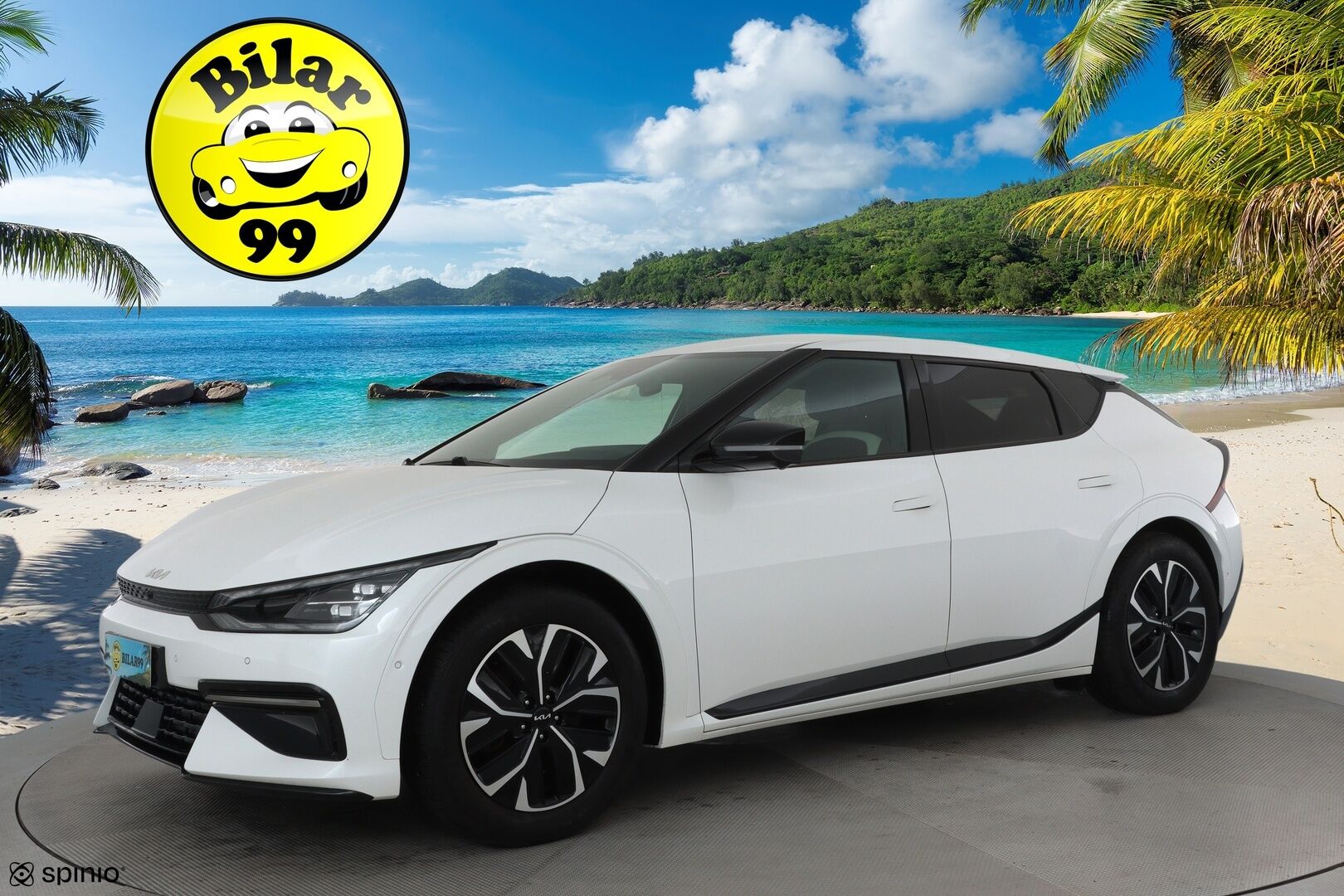 KIA EV6 2022 77,4kWh 325hv AWD GT-Line **ACC / HUD / 360° / Muistipenkki / Widescreen / Koukku / LED / Navi / Meridian / ILP** - Sähköpenkit / Ilmastoidut penkit / Merkkihuollettu / Kahdet renkaat aluvanteilla