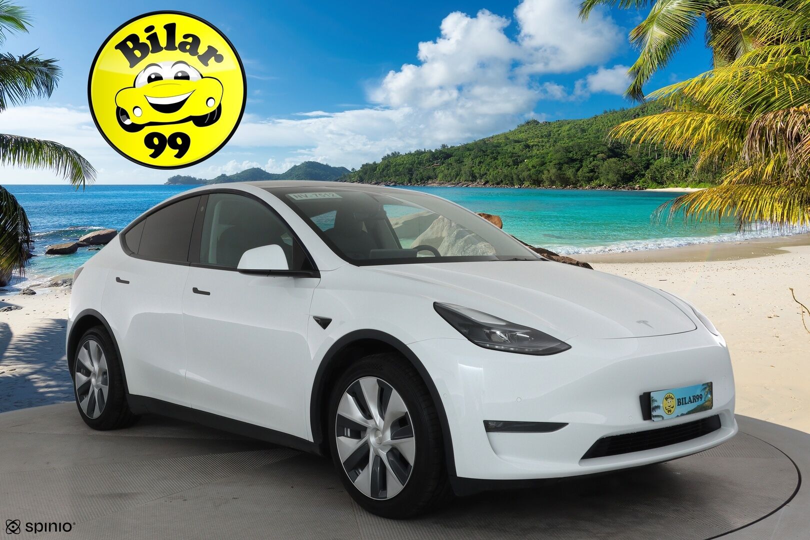 TESLA MODEL Y 2021 Long Range Dual Motor AWD **Lasikatto / Lämpöpumppu / ACC / Matrix-LED / P. Kamera / Muistipenkki / Navi** - 2x Latauskaapelit / Kahdet Renkaat