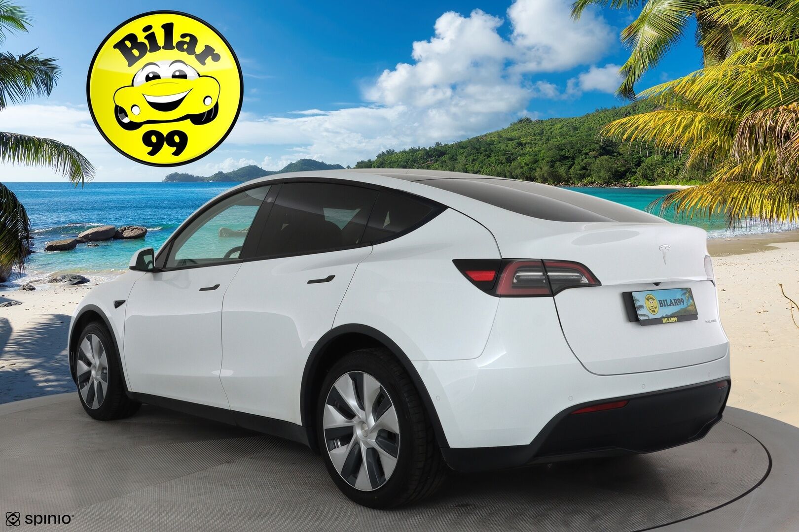TESLA MODEL Y 2021 Long Range Dual Motor AWD **Lasikatto / Lämpöpumppu / ACC / Matrix-LED / P. Kamera / Muistipenkki / Navi** - 2x Latauskaapelit / Kahdet Renkaat