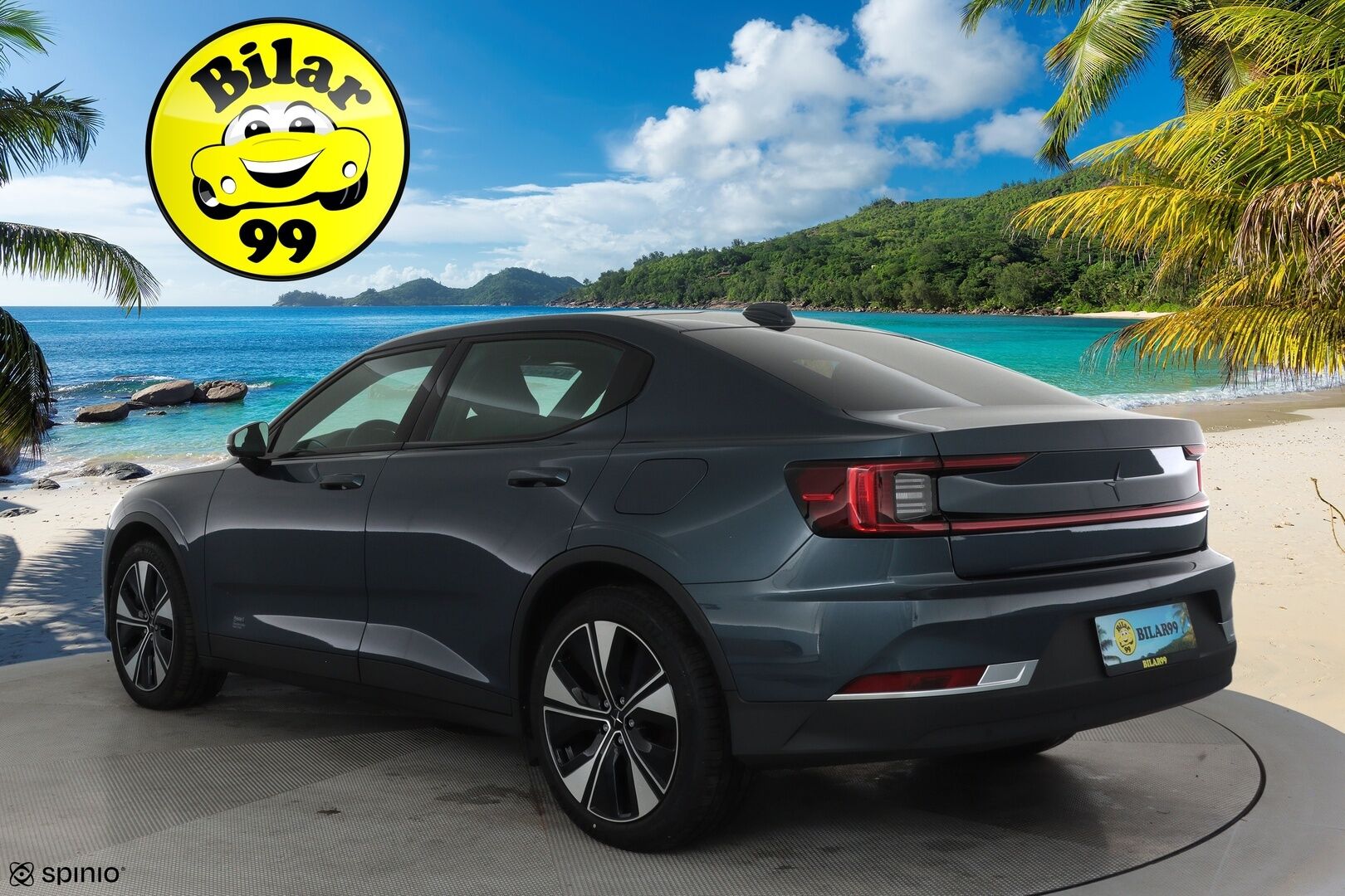 POLESTAR 2 2023 Long Range Single Motor 78kWh **Harman/Kardon / Lasikatto / Lämpöpumppu / Koukku / LED-valot / P.Kamera / Sporttipenkki Muistilla** - 2x Latauskaapelit / Kahdet Renkaat / Merkkihuollettu!