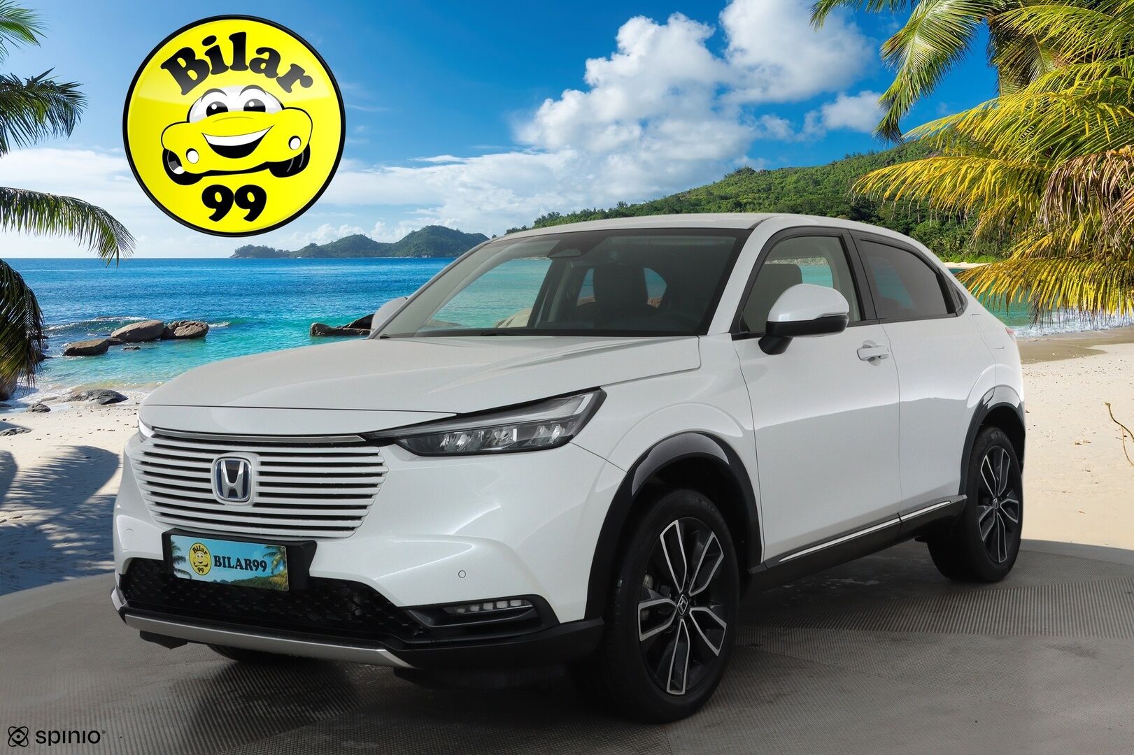 HONDA HR-V 2022 Hybrid Advance **ACC / Navi / LED / P.kamera / KeylessGo / Sähköluukku / Apple&Android / Puolinahat** - Kahdet renkaat aluvanteilla / Merkkihuollettu - HULLUT BLACKWEEK JATKOT - KORKOTARJOUS 2,49%