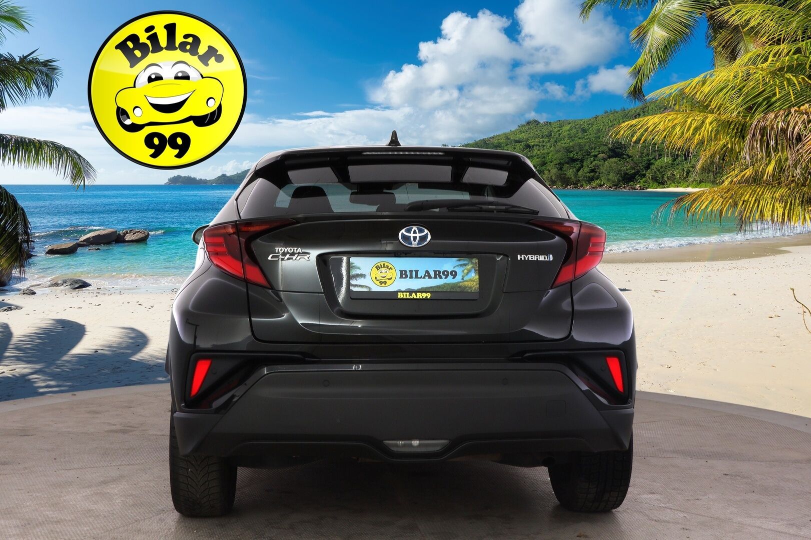 TOYOTA C-HR 2022 1,8 Hybrid Premium **ACC / JBL / P.kamera / Sähköpenkki / Navi / KeylessGo / Mustat nahat** - ALV / Kattavat varusteet