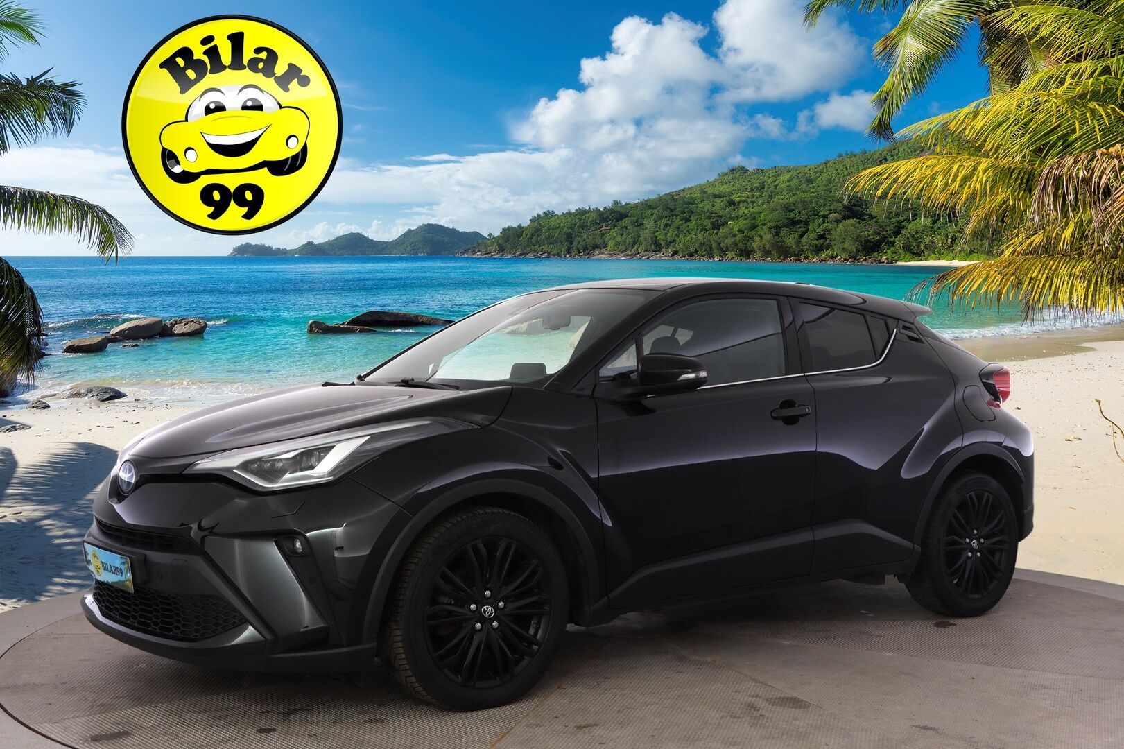 TOYOTA C-HR 2022 1,8 Hybrid Premium **ACC / JBL / P.kamera / Sähköpenkki / Navi / KeylessGo / Mustat nahat** - ALV / Kattavat varusteet