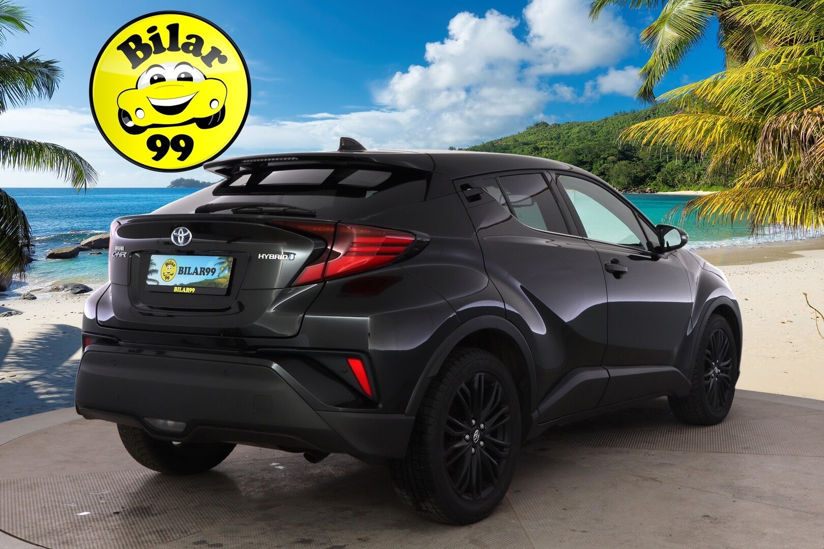 TOYOTA C-HR 2022 1,8 Hybrid Premium **ACC / JBL / P.kamera / Sähköpenkki / Navi / KeylessGo / Mustat nahat** - ALV / Kattavat varusteet