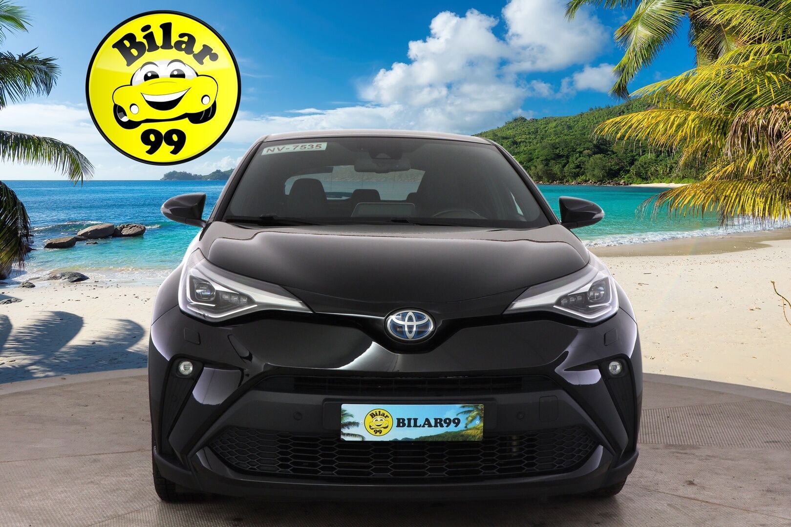 TOYOTA C-HR 2022 1,8 Hybrid Premium **ACC / JBL / P.kamera / Sähköpenkki / Navi / KeylessGo / Mustat nahat** - ALV / Kattavat varusteet