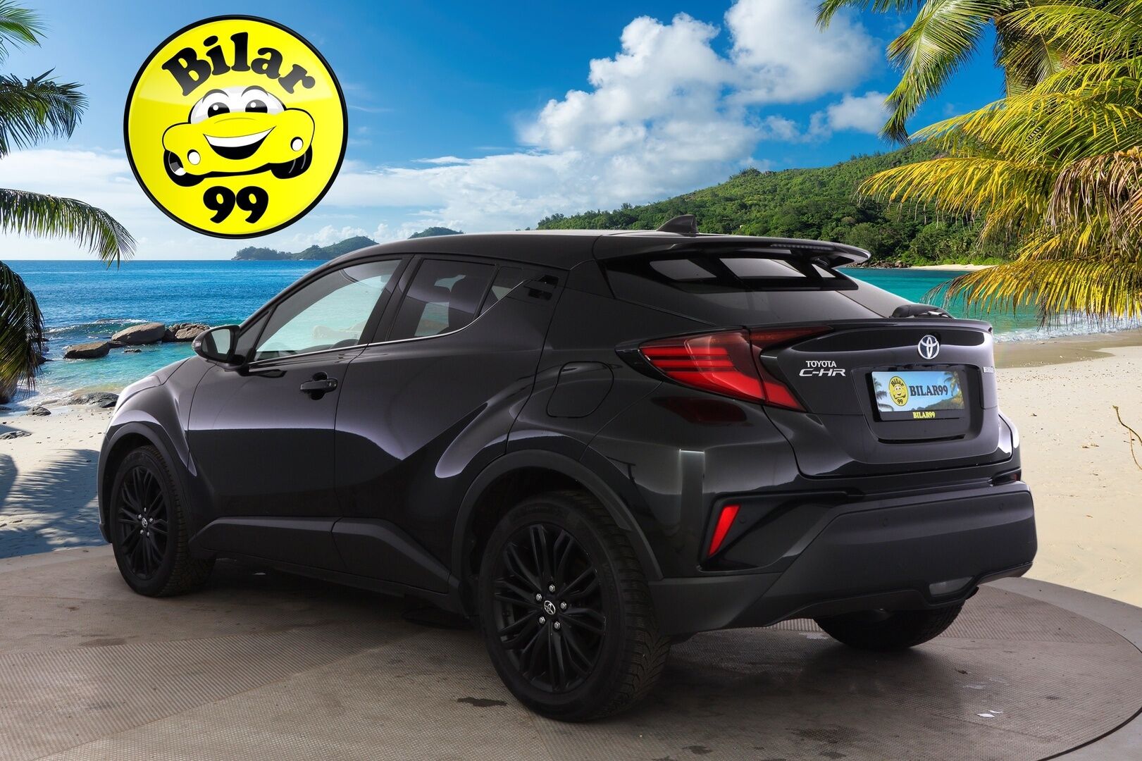 TOYOTA C-HR 2022 1,8 Hybrid Premium **ACC / JBL / P.kamera / Sähköpenkki / Navi / KeylessGo / Mustat nahat** - ALV / Kattavat varusteet