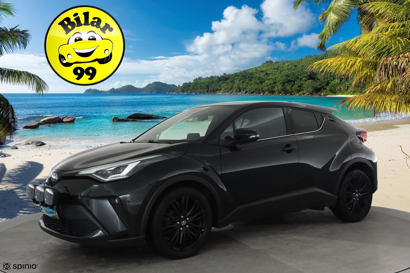 TOYOTA C-HR 2022 1,8 Hybrid Premium **ACC / JBL / P.kamera / Sähköpenkki / Navi / KeylessGo / Mustat nahat**