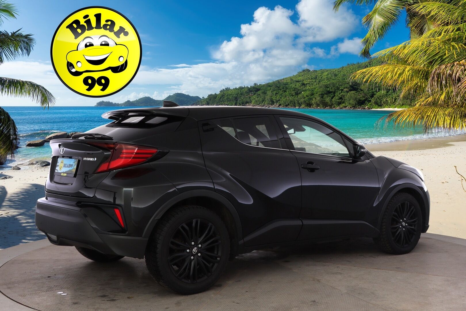 TOYOTA C-HR 2022 1,8 Hybrid Premium **ACC / JBL / P.kamera / Sähköpenkki / Navi / KeylessGo / Mustat nahat** - ALV / Kattavat varusteet