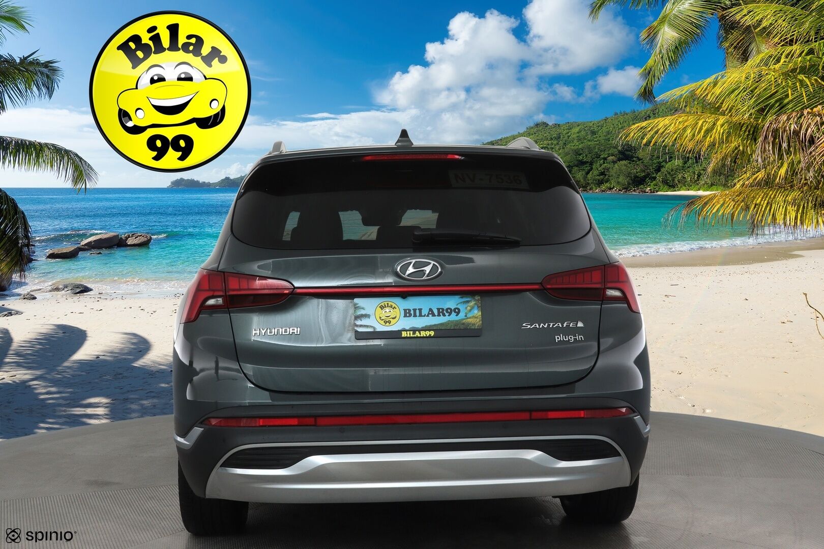HYUNDAI SANTA FE 2021 1.6 Plugin-Hybrid 4WD SEVEN Prime 7-P **ACC / Panorama / KRELL / Koukku / LED / Muistipenkki / Navi / Mustat nahat** - Akku kuntotarkastettu! / Ilmastoidut penkit / HUD / 360° / Kahdet renkaat aluvanteilla / Merkkihuollettu
