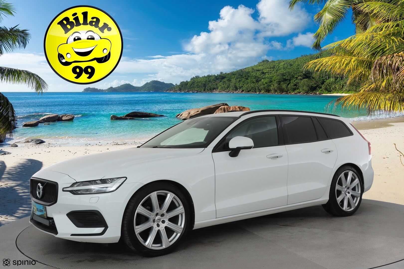 Volvo V60 2019 D3 AWD Momentum *Webasto / ACC / LED / Koukku / Navi / P.tutka / Digimittaristo* - Kahdet renkaat aluvanteilla / Juuri huollettu! / Jakopää 155tkm