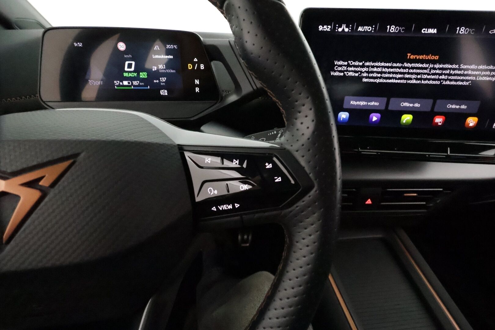 CUPRA BORN 2022 150 kW  *ILP / ACC / Kamera / LED / Navi / Kaistavahti / Digimittaristo / Keyless* - Merkkihuollettu! / ALV25,5% / Akku kuntotarkastettu SoH 94,9%!