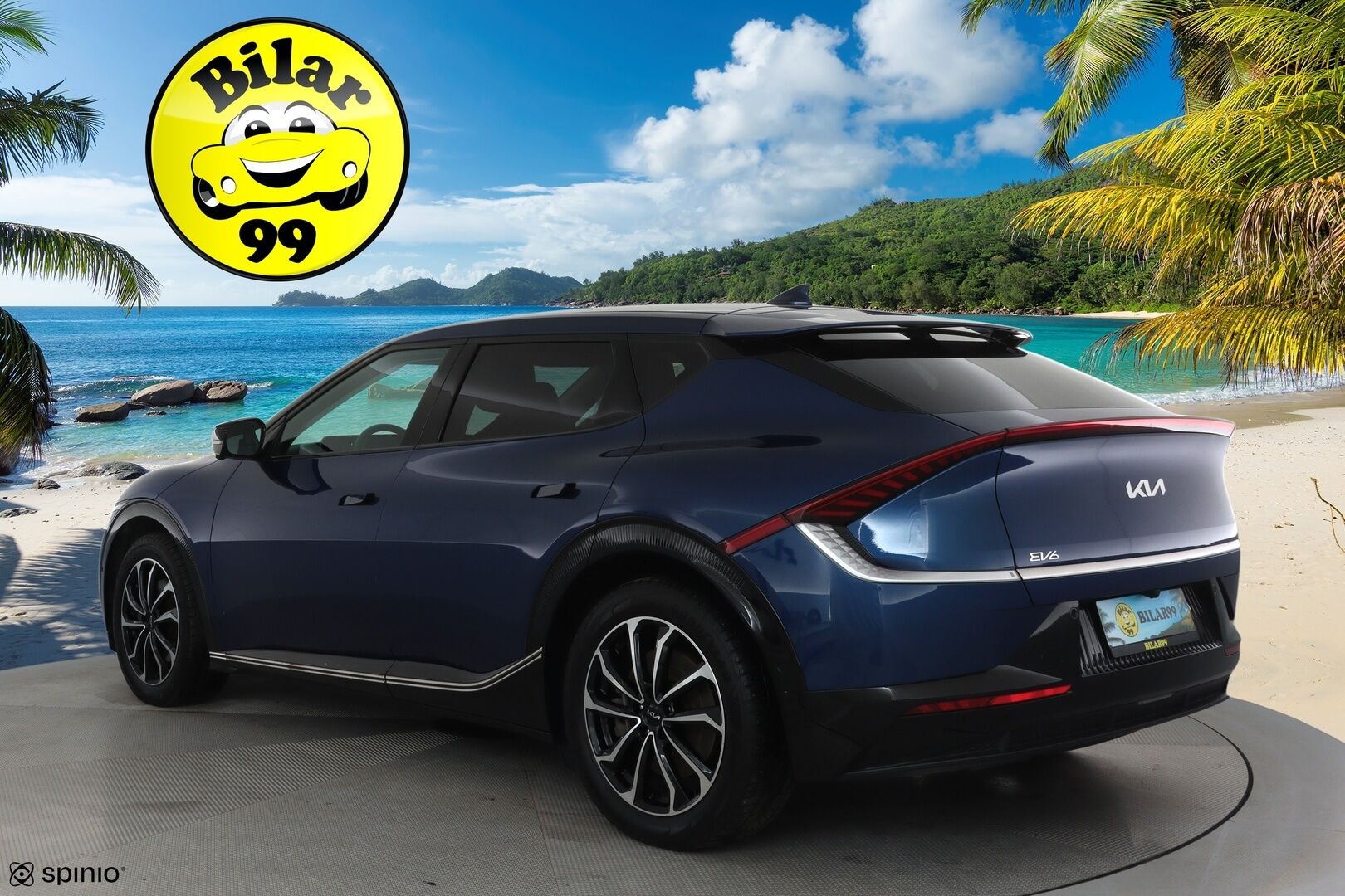 KIA EV6 2022 77,4kWh AWD Plus **ACC / 360° / Muistipenkki / Ilmastoidut nahat / ILP / Navi / LED / KeylessGo** - 3,99 % KORKOTARJOUS TÄHÄN AUTOON 14.9. ASTI! - Merkkihuollettu