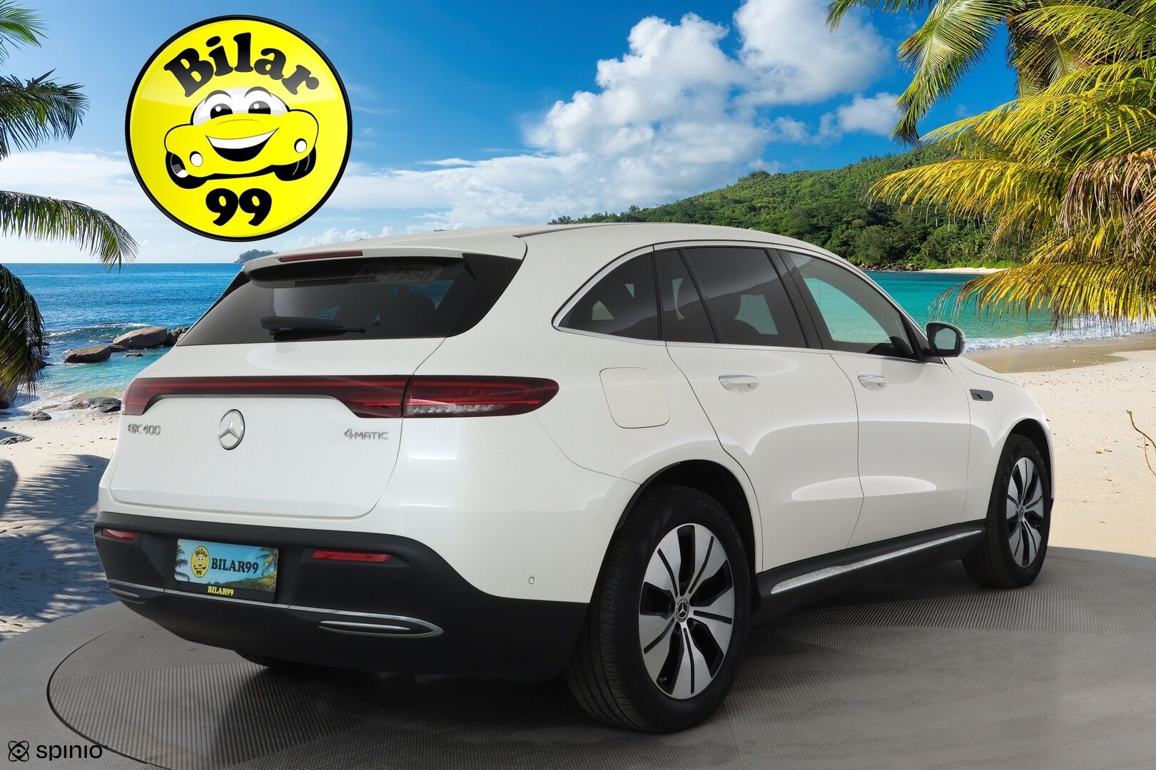 MERCEDES-BENZ EQC 2021 400 4Matic **Distronic+ / Burmester / Muistipenkit / Lasikattoluukku / Multibeam LED / Ilmastoidut nahat / Navi / Widescreen / 360°** - 3,99 % KORKOTARJOUS TÄHÄN AUTOON 14.9. ASTI! - HUD / Hierovat etuistuimet / Huippuvarusteet!