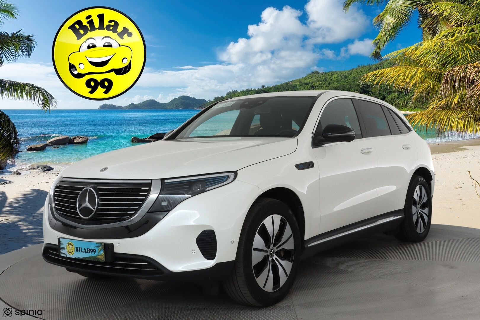 MERCEDES-BENZ EQC 2021 400 4Matic **Distronic+ / Burmester / Muistipenkit / Lasikattoluukku / Multibeam LED / Ilmastoidut nahat / Navi / Widescreen / 360°** - 3,99 % KORKOTARJOUS TÄHÄN AUTOON 14.9. ASTI! - HUD / Hierovat etuistuimet / Huippuvarusteet!