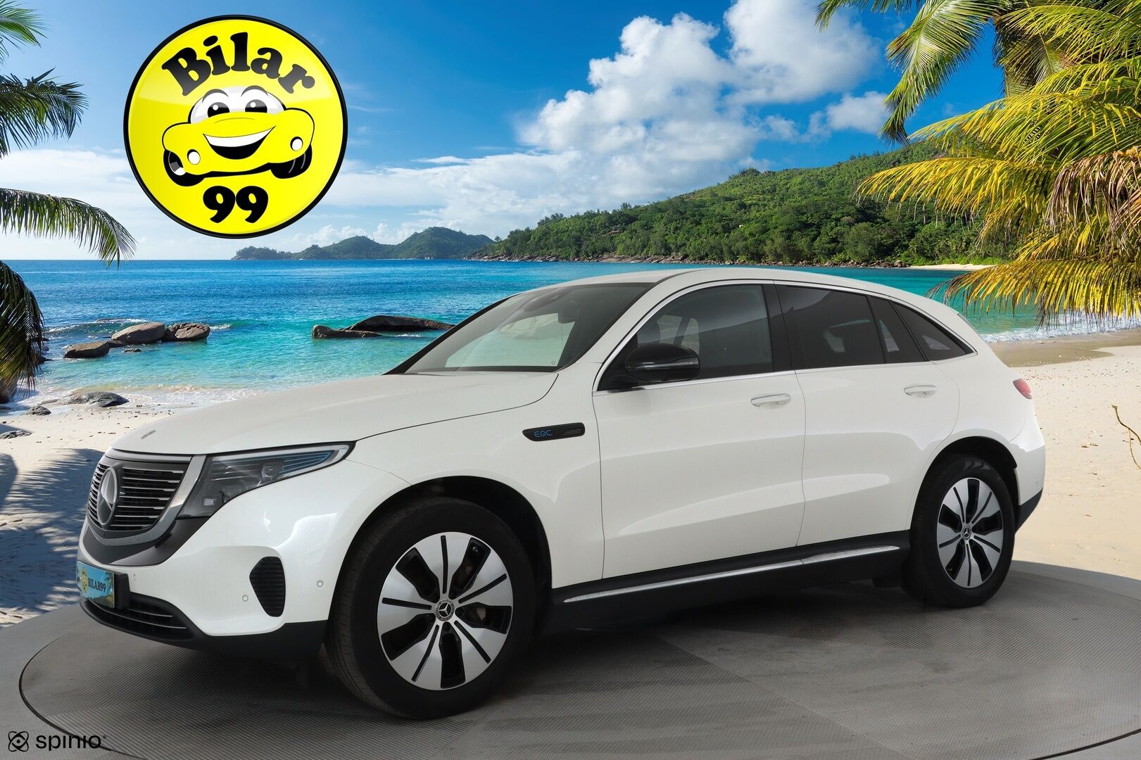 MERCEDES-BENZ EQC 2021 400 4Matic **Distronic+ / Burmester / Muistipenkit / Lasikattoluukku / Multibeam LED / Ilmastoidut nahat / Navi / Widescreen / 360°** - 3,99 % KORKOTARJOUS TÄHÄN AUTOON 14.9. ASTI! - HUD / Hierovat etuistuimet / Huippuvarusteet!