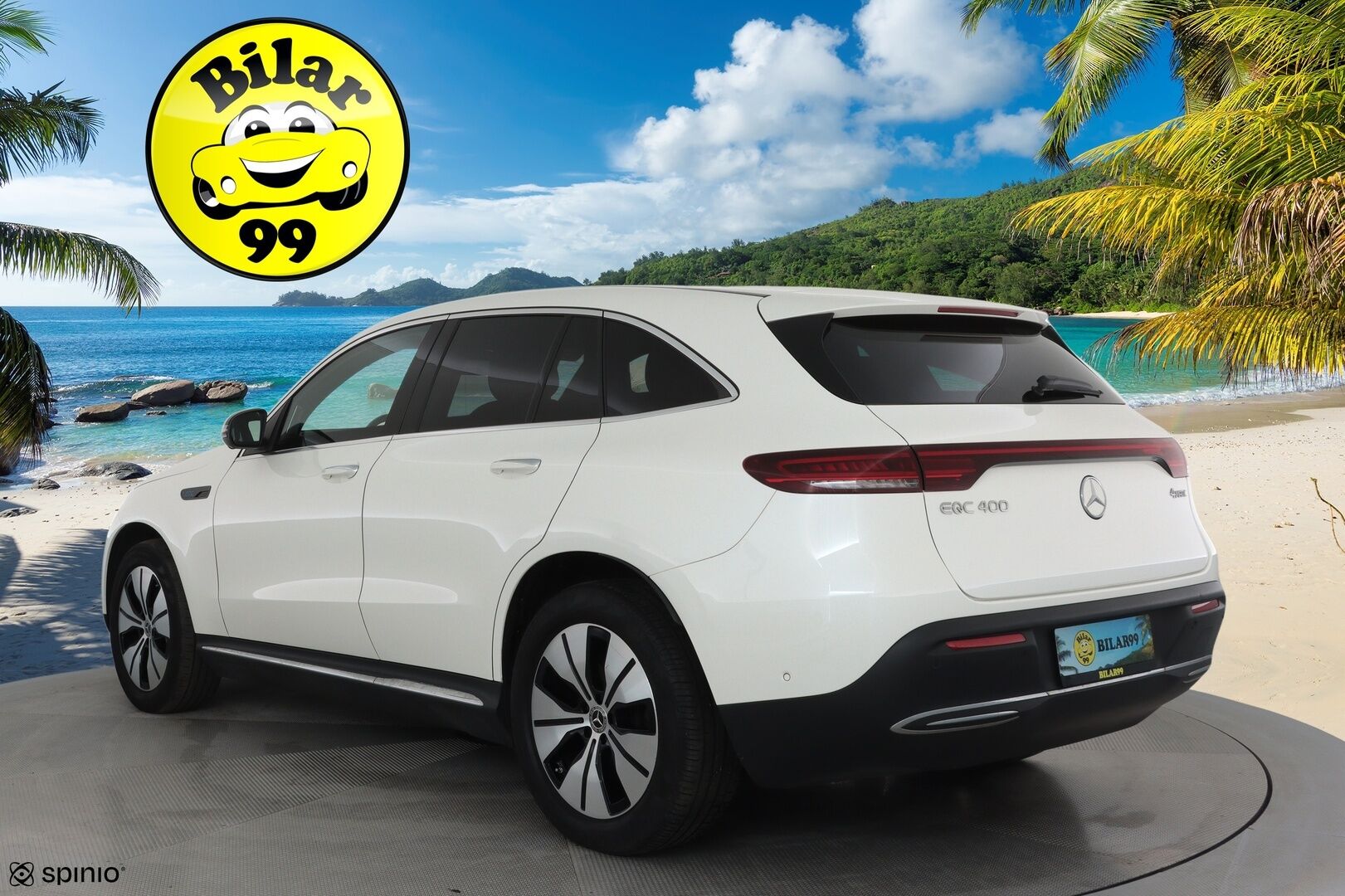 MERCEDES-BENZ EQC 2021 400 4Matic **Distronic+ / Burmester / Muistipenkit / Lasikattoluukku / Multibeam LED / Ilmastoidut nahat / Navi / Widescreen / 360°** - 3,99 % KORKOTARJOUS TÄHÄN AUTOON 14.9. ASTI! - HUD / Hierovat etuistuimet / Huippuvarusteet!
