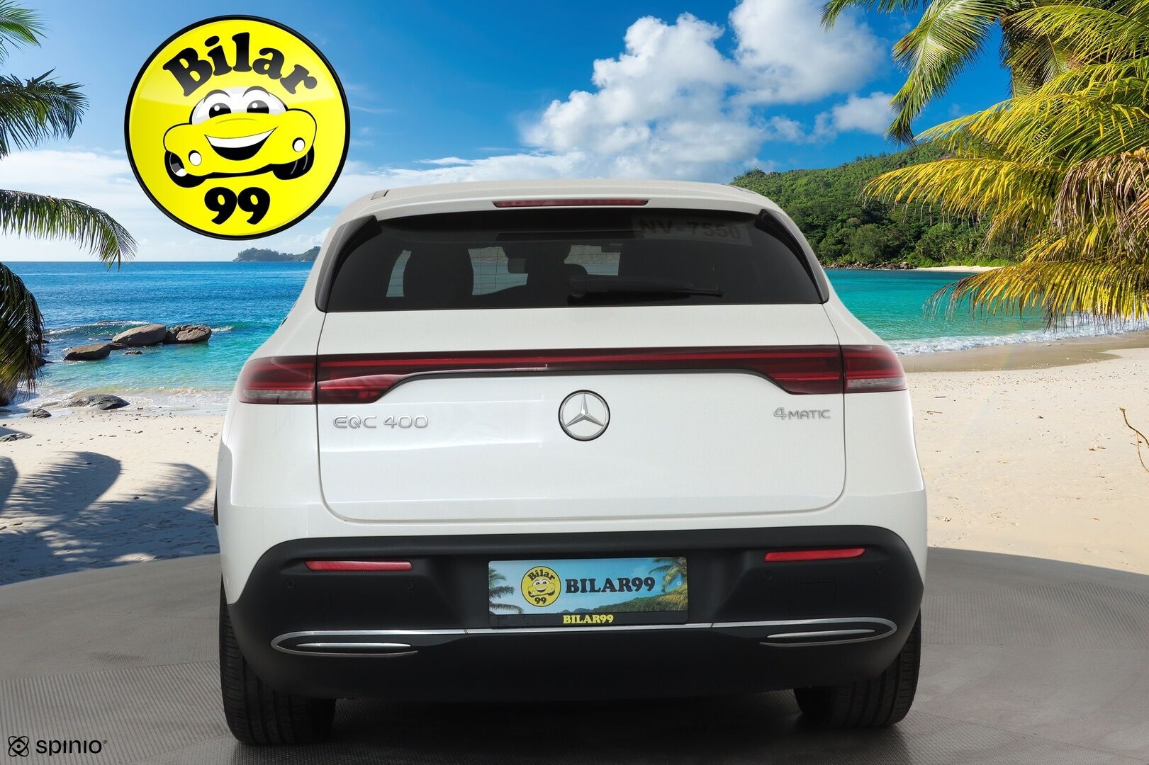 MERCEDES-BENZ EQC 2021 400 4Matic **Distronic+ / Burmester / Muistipenkit / Lasikattoluukku / Multibeam LED / Ilmastoidut nahat / Navi / Widescreen / 360°** - 3,99 % KORKOTARJOUS TÄHÄN AUTOON 14.9. ASTI! - HUD / Hierovat etuistuimet / Huippuvarusteet!