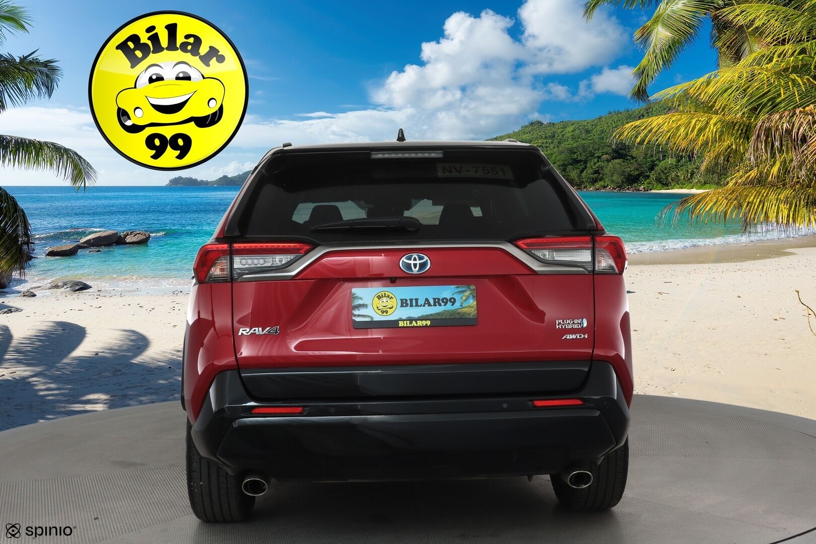 TOYOTA RAV4 PLUG-IN 2020 Hybrid 2,5 AWD-i Premium * Adapt.Vakkari / Ilmastoitu Muistipenkki / HUD / 360-Kamera / LED / KeylessGo - 2x Latauskaapelit / 2x vanteet / Merkkihuollettu / Huippuvarusteet!