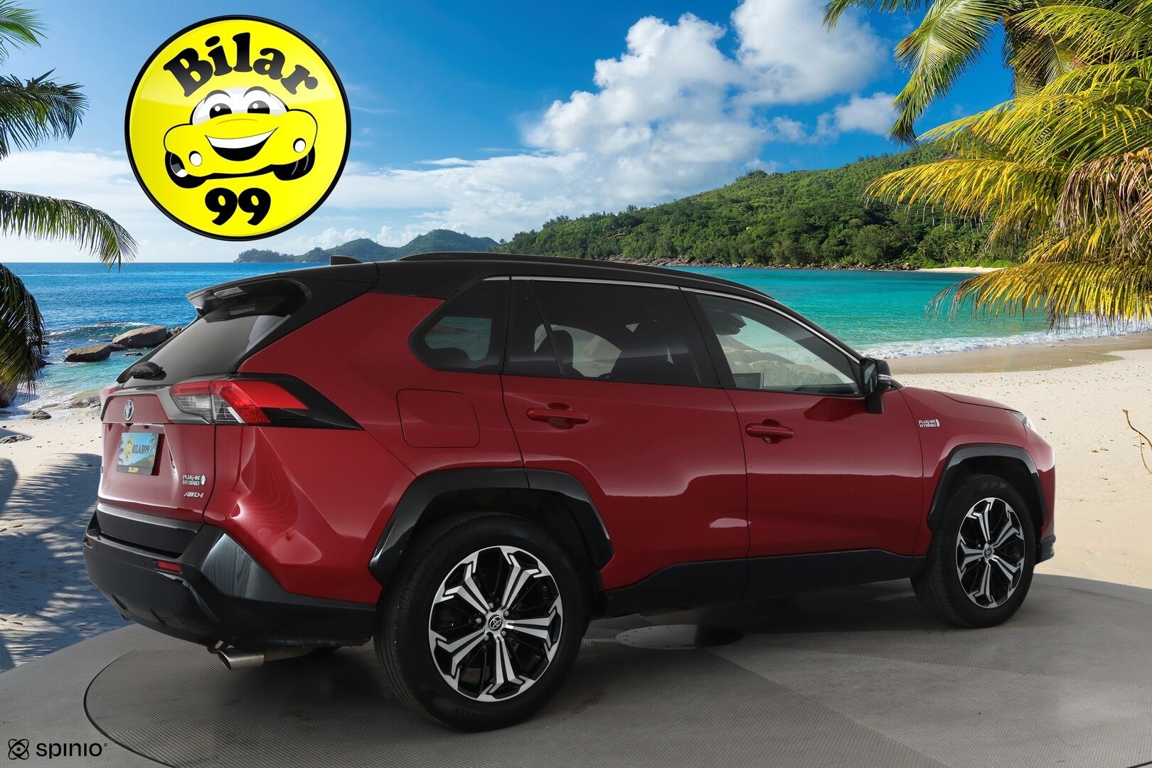 TOYOTA RAV4 PLUG-IN 2020 Hybrid 2,5 AWD-i Premium * Adapt.Vakkari / Ilmastoitu Muistipenkki / HUD / 360-Kamera / LED / KeylessGo - 2x Latauskaapelit / 2x vanteet / Merkkihuollettu / Huippuvarusteet!