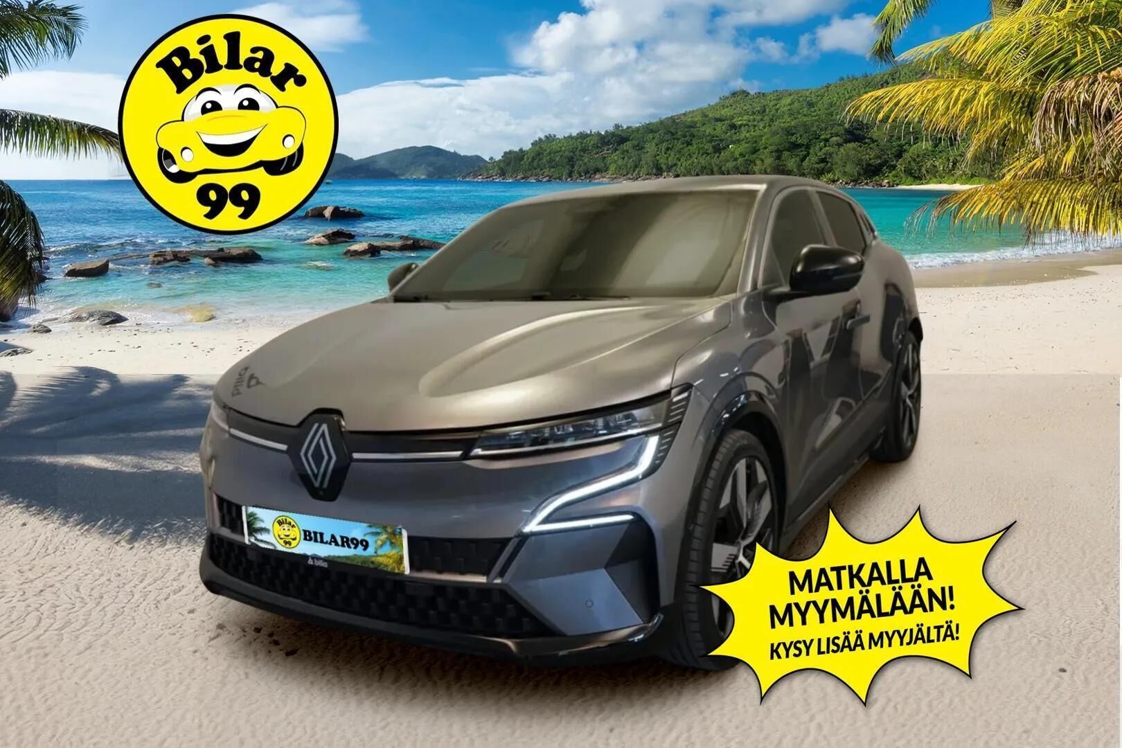 RENAULT MEGANE 2022 E-Tech electric 60kWh 220hv Techno / ACC / Lämpöpumppu / Peruutuskamera / Vetokoukku