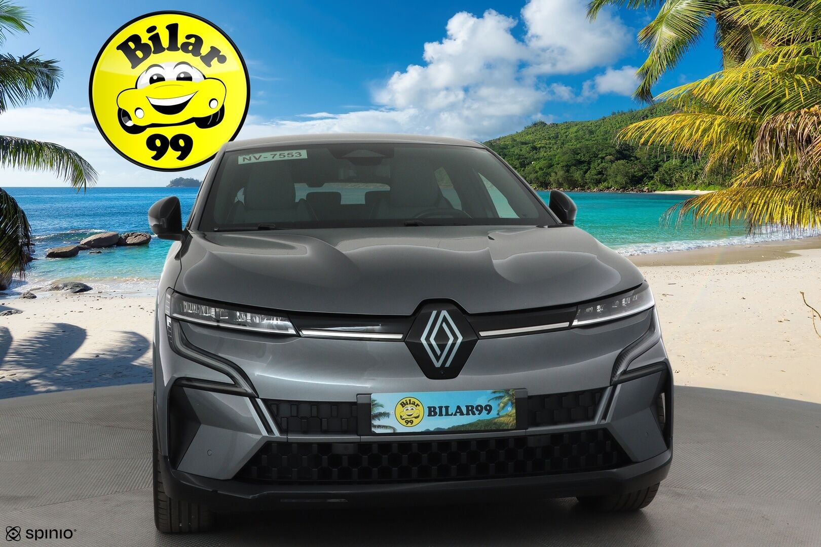 RENAULT MEGANE 2022 E-Tech electric 60kWh 220hv Techno **Lämpöpumppu / Vetokoukku / 360 Kamera / Apple&Android / Keyless / Ratinlämmitin**