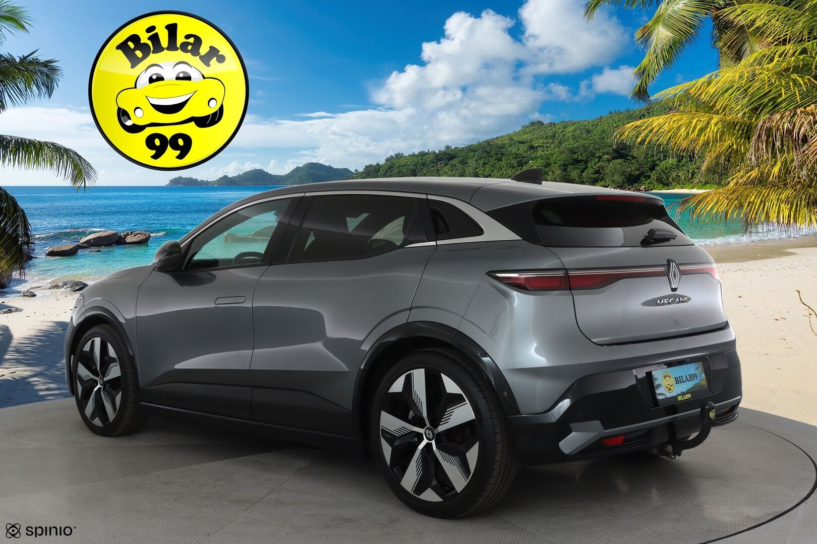 RENAULT MEGANE 2022 E-Tech electric 60kWh 220hv Techno **Lämpöpumppu / Vetokoukku / 360 Kamera / Apple&Android / Keyless / Ratinlämmitin**
