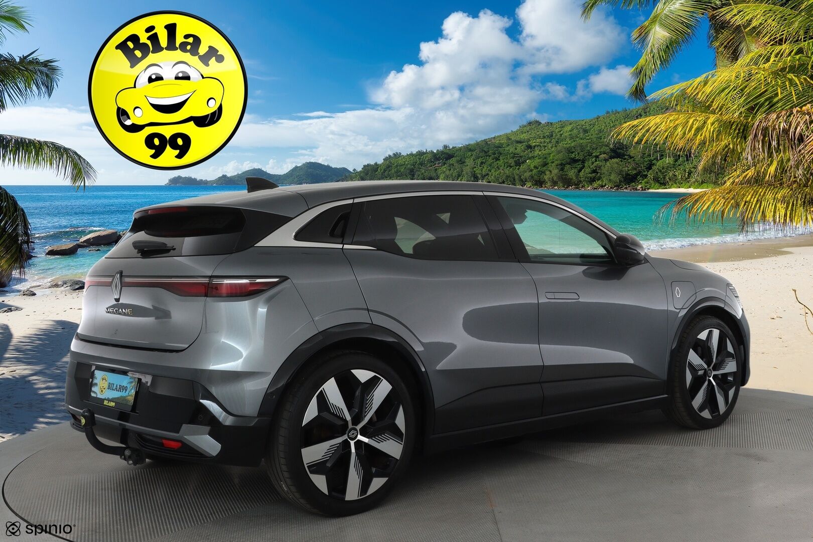 RENAULT MEGANE 2022 E-Tech electric 60kWh 220hv Techno **Lämpöpumppu / Vetokoukku / 360 Kamera / Apple&Android / Keyless / Ratinlämmitin**