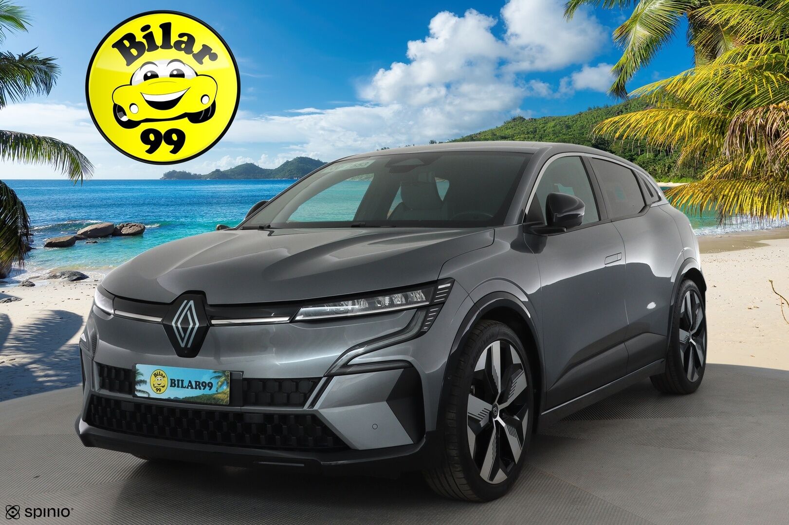 RENAULT MEGANE 2022 E-Tech electric 60kWh 220hv Techno **Lämpöpumppu / Vetokoukku / 360 Kamera / Apple&Android / Keyless / Ratinlämmitin**