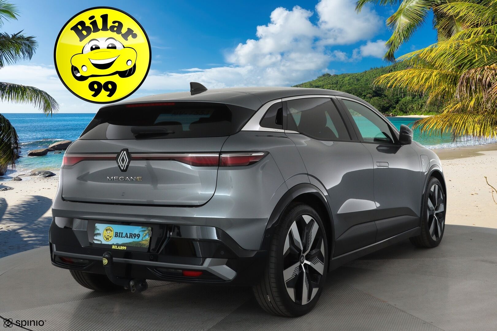 RENAULT MEGANE 2022 E-Tech electric 60kWh 220hv Techno **Lämpöpumppu / Vetokoukku / 360 Kamera / Apple&Android / Keyless / Ratinlämmitin**