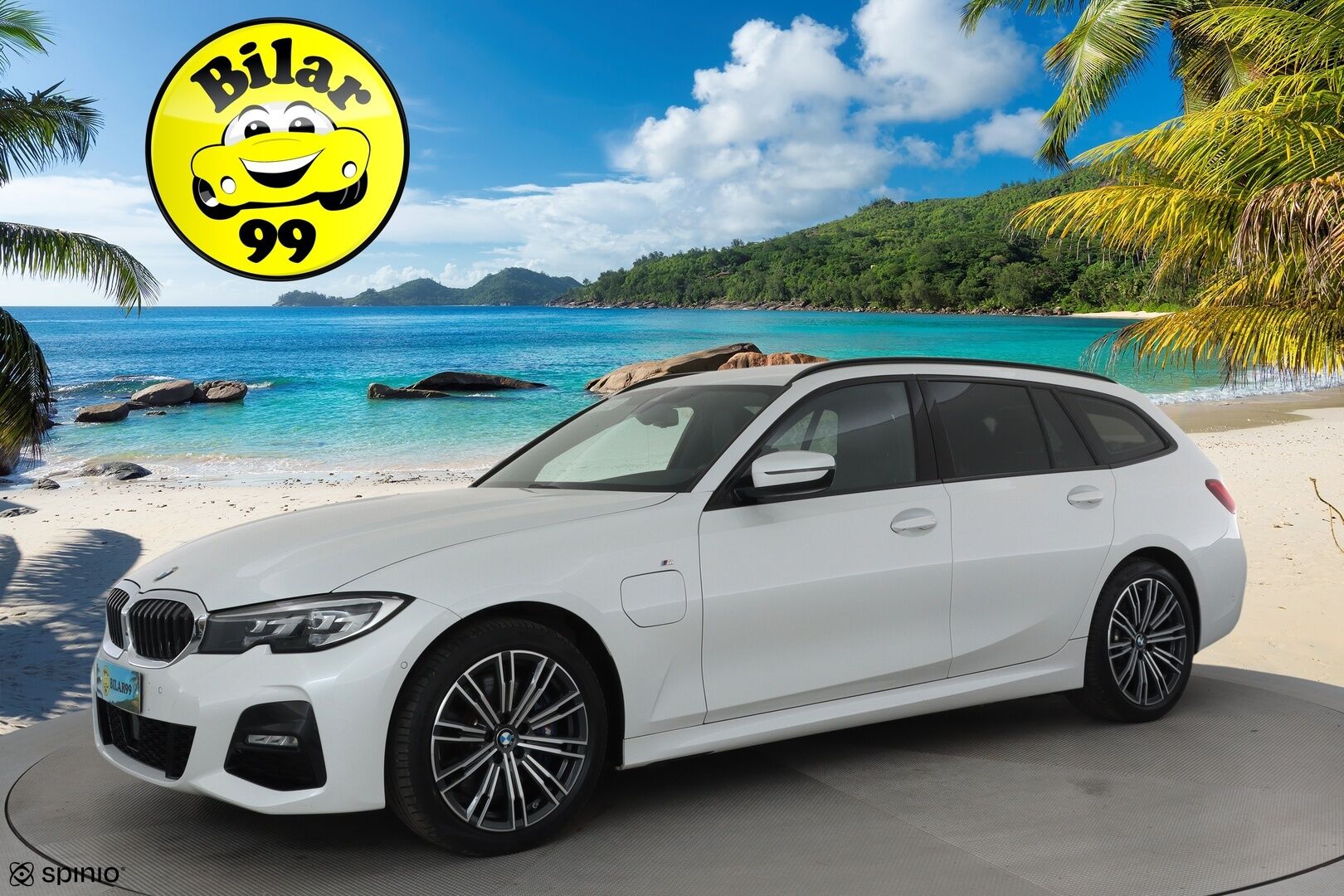 BMW 330 2021 G21 Touring 330e xDrive Business M Sport * Adapt.Vakkari / HiFi / Vetokoukku / Sporttipenkki Muistilla / Peruutuskamera - Kahdet renkaat / Merkkihuollettu / LED / Näyttävä Yksilö!