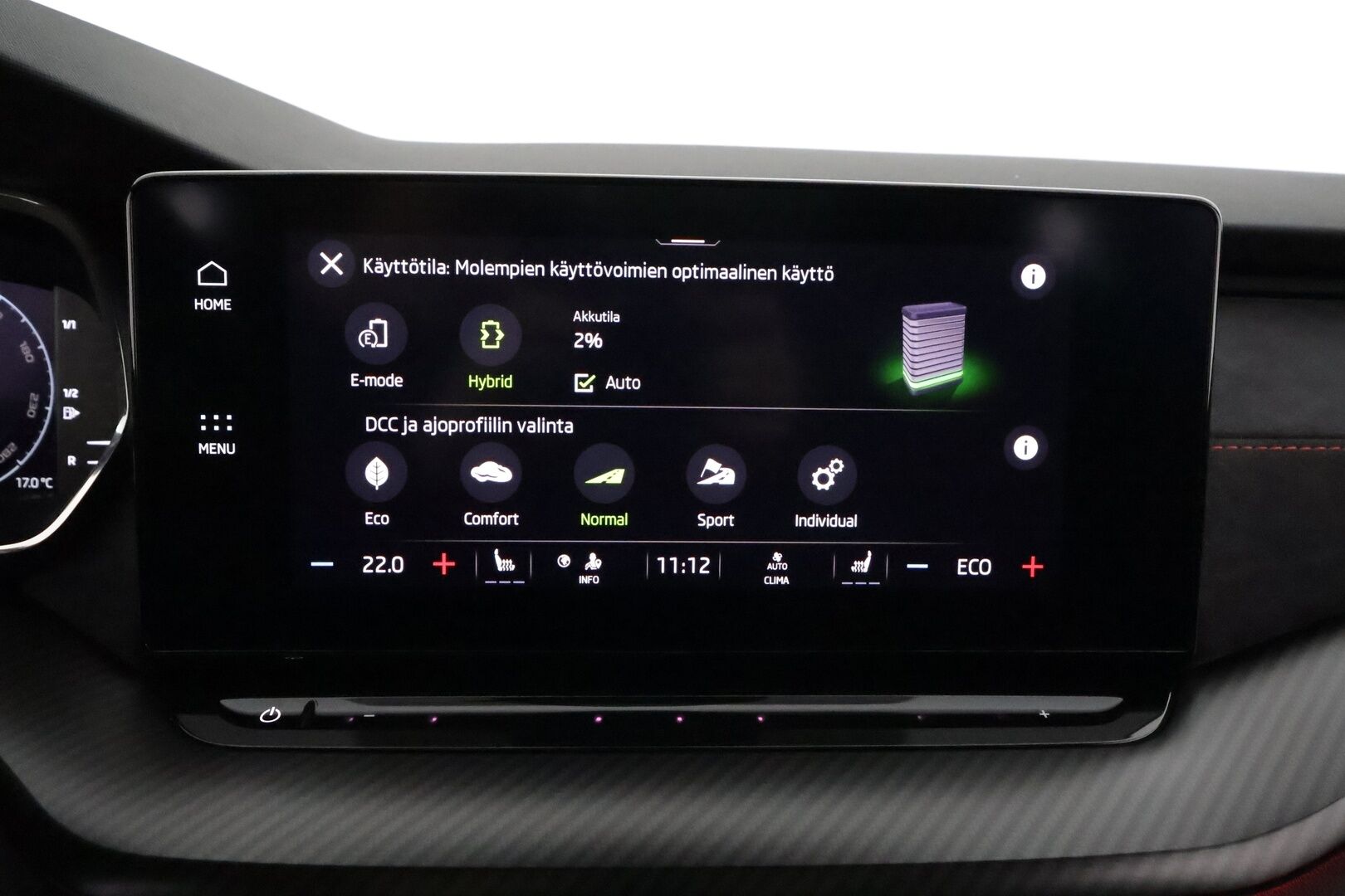 SKODA OCTAVIA 2021 Combi 1.4 TSI PHEV RS iV DSG **ACC / Matrix-LED / Panorama / Canton / Webasto / HUD / P.kamera / Navi / Kaistavahti** - Akku kuntotarkastettu SoH 98% / Kahdet Renkaat