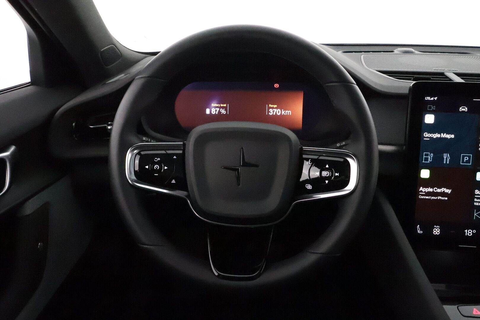 POLESTAR 2 2024 Long range Dual motor 310kW **H&K / Lasikatto / ILP / Koukku / ACC / 360° / Pixel-LED / Sporttipenkki Muistilla / Navi** - 3,99 % KORKOTARJOUS TÄHÄN AUTOON 23.9. ASTI! - Akku kuntotarkastettu! / Pilot&Plus / Kahdet Renkaat